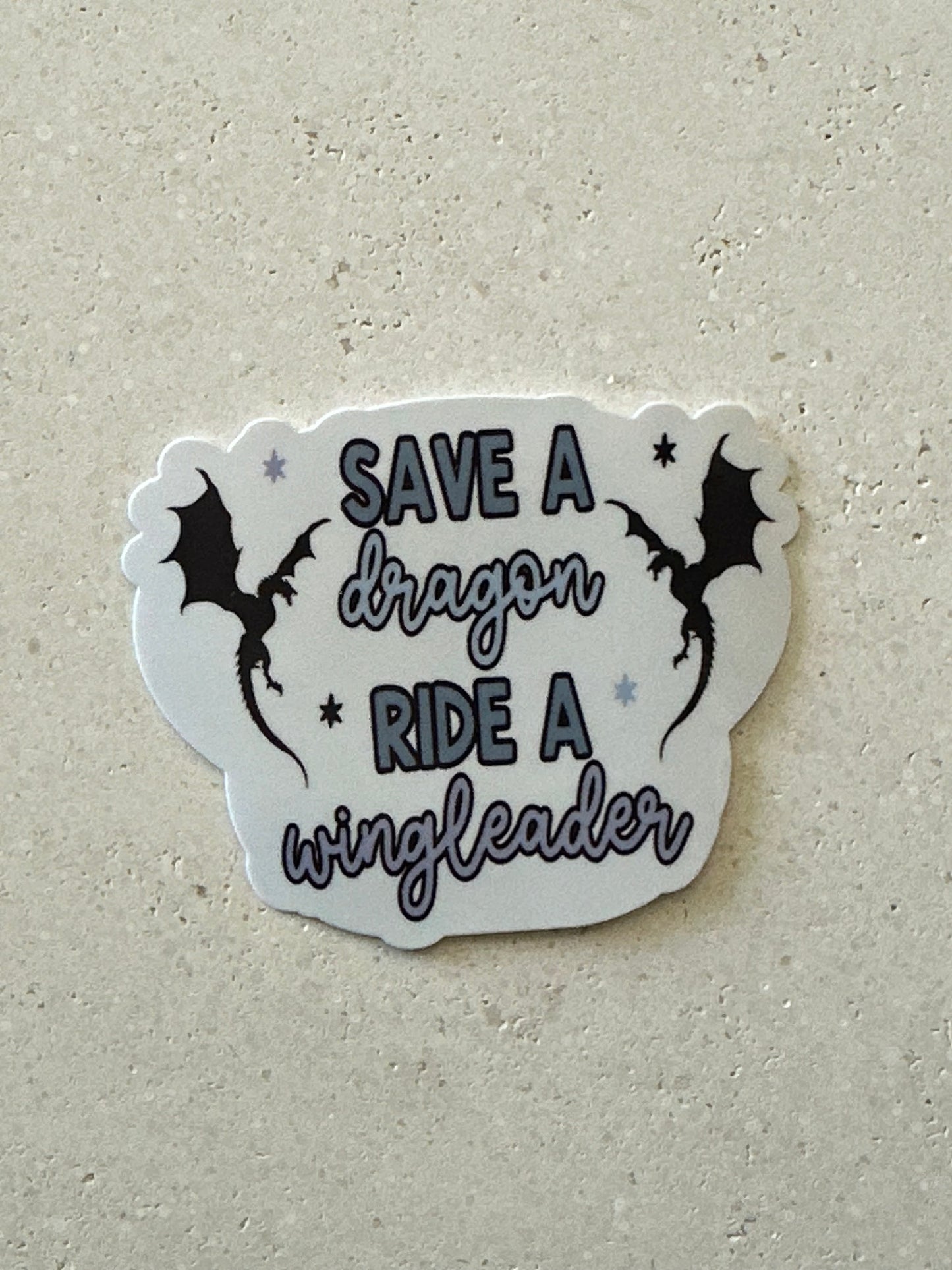Save A Dragon Ride A Ringleader - Sticker