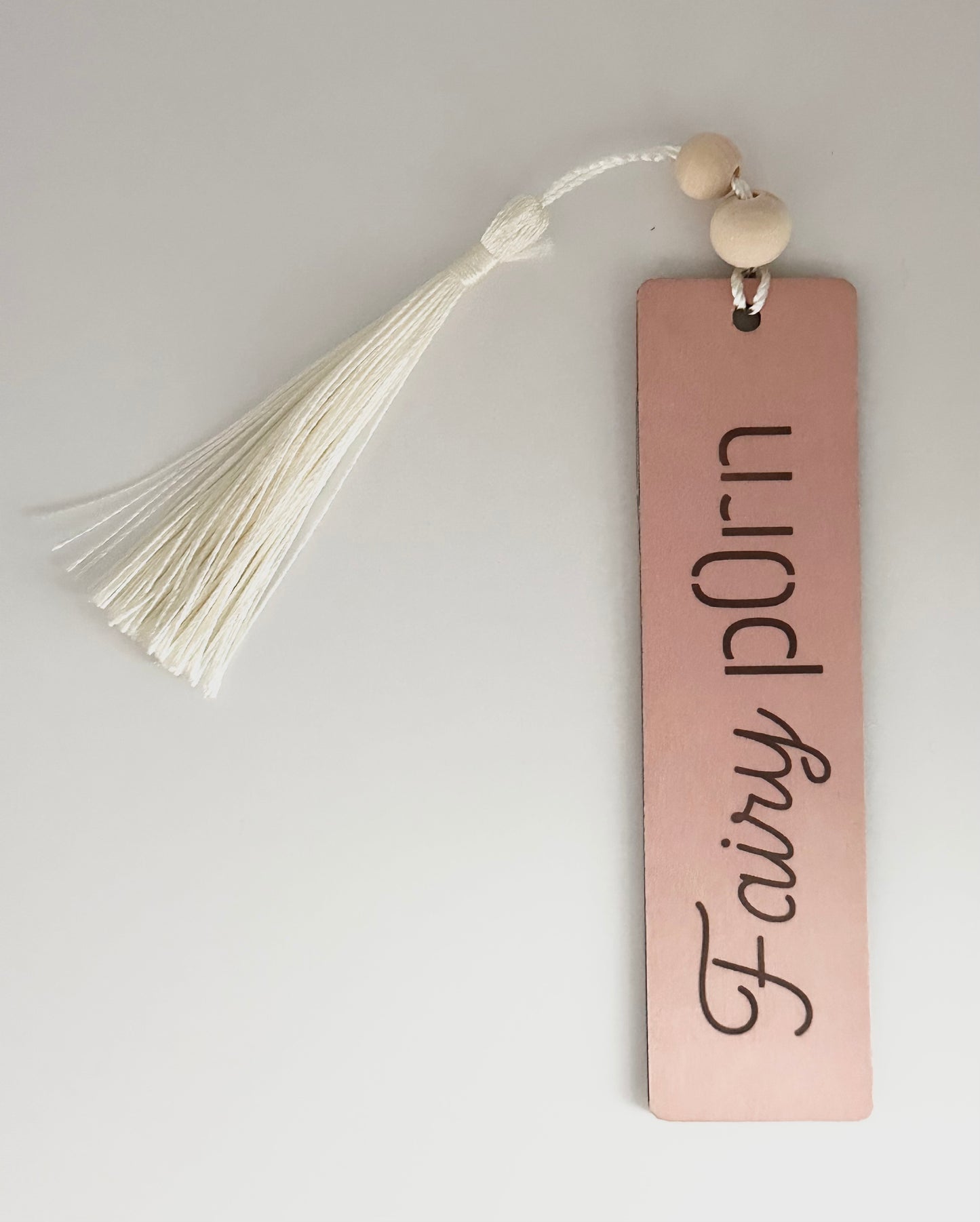 Fairy P*rn - Wood Bookmark - (Rose)