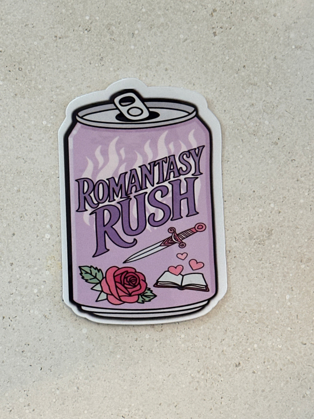 Romantasy Rush Soda - Sticker