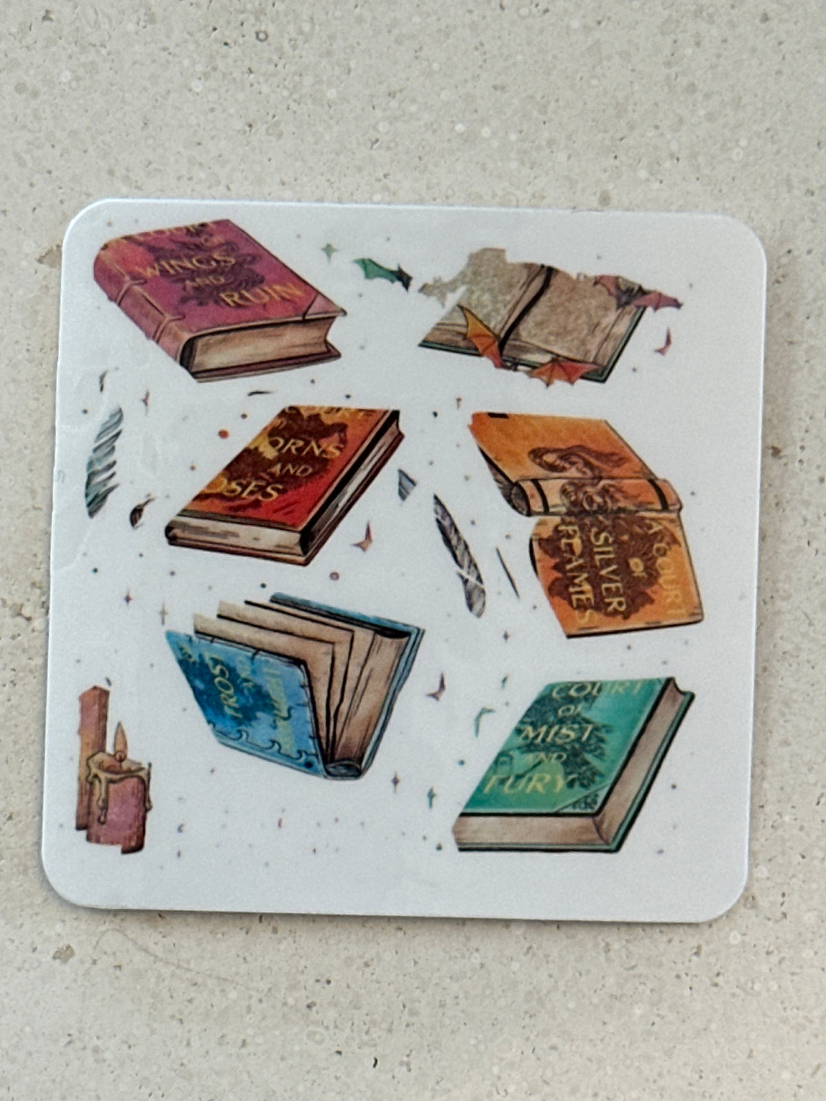ACOTAR Books - Sticker