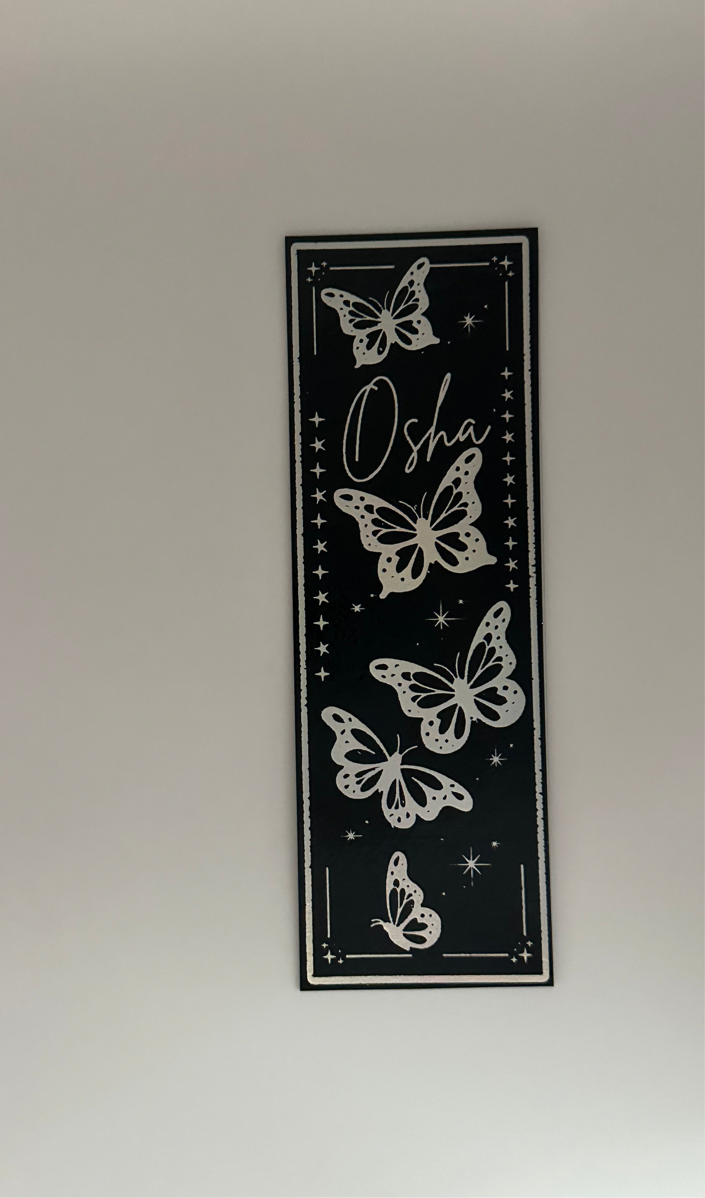 Osha - Foil Bookmark - (Silver Holographic)