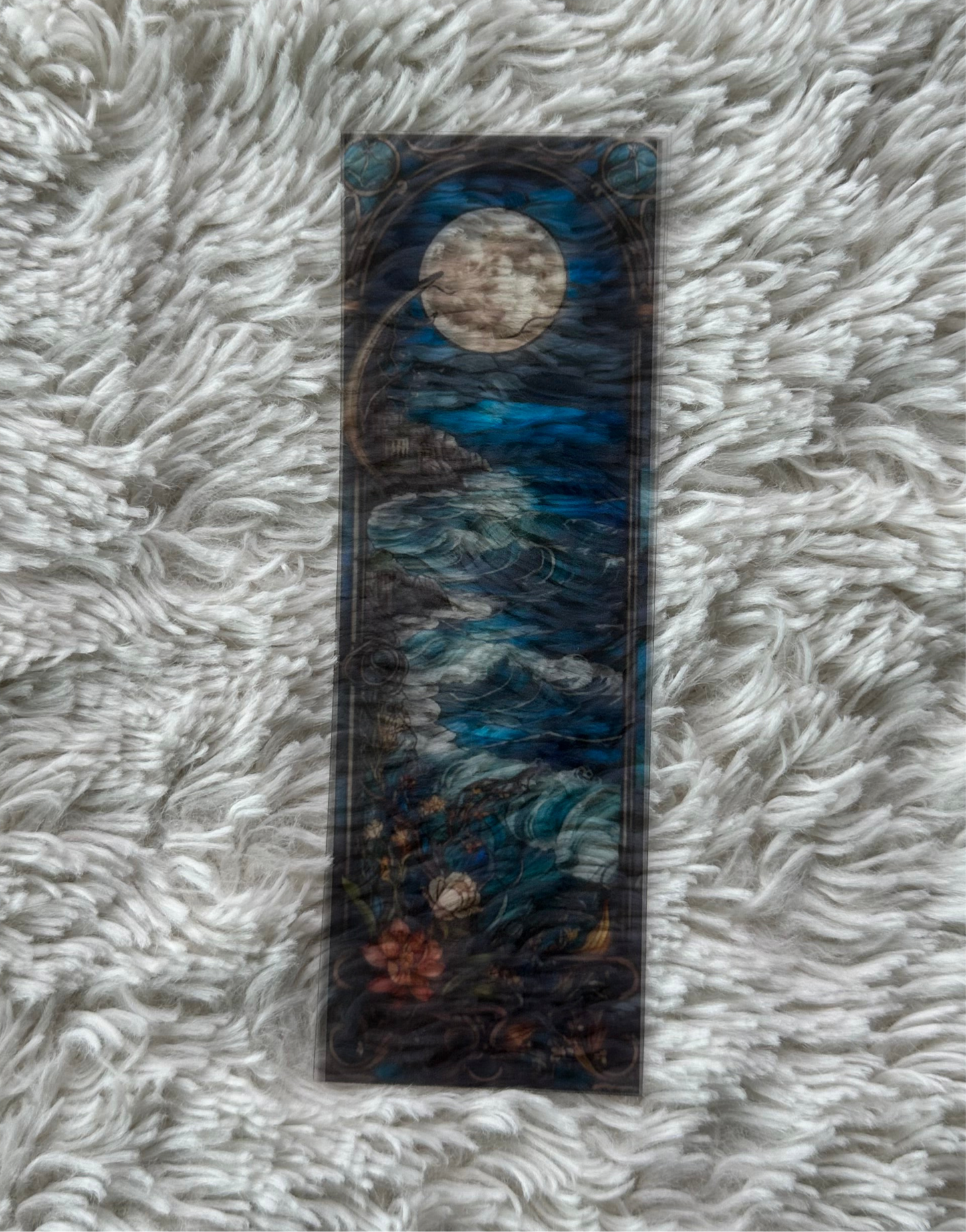 Stained Glass Style Landscape - Bookmark (64)