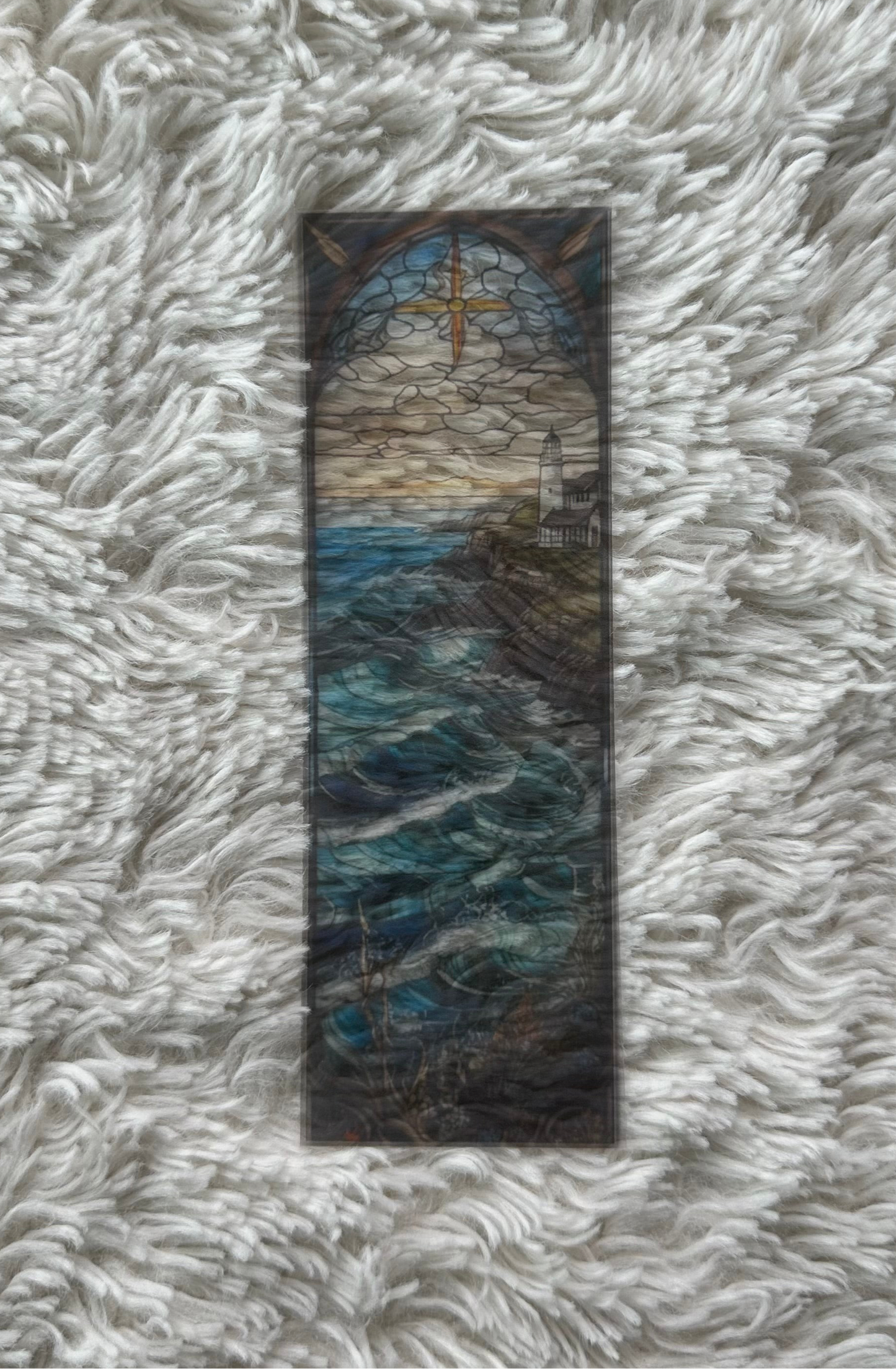 Stained Glass Style Landscape - Bookmark (10)