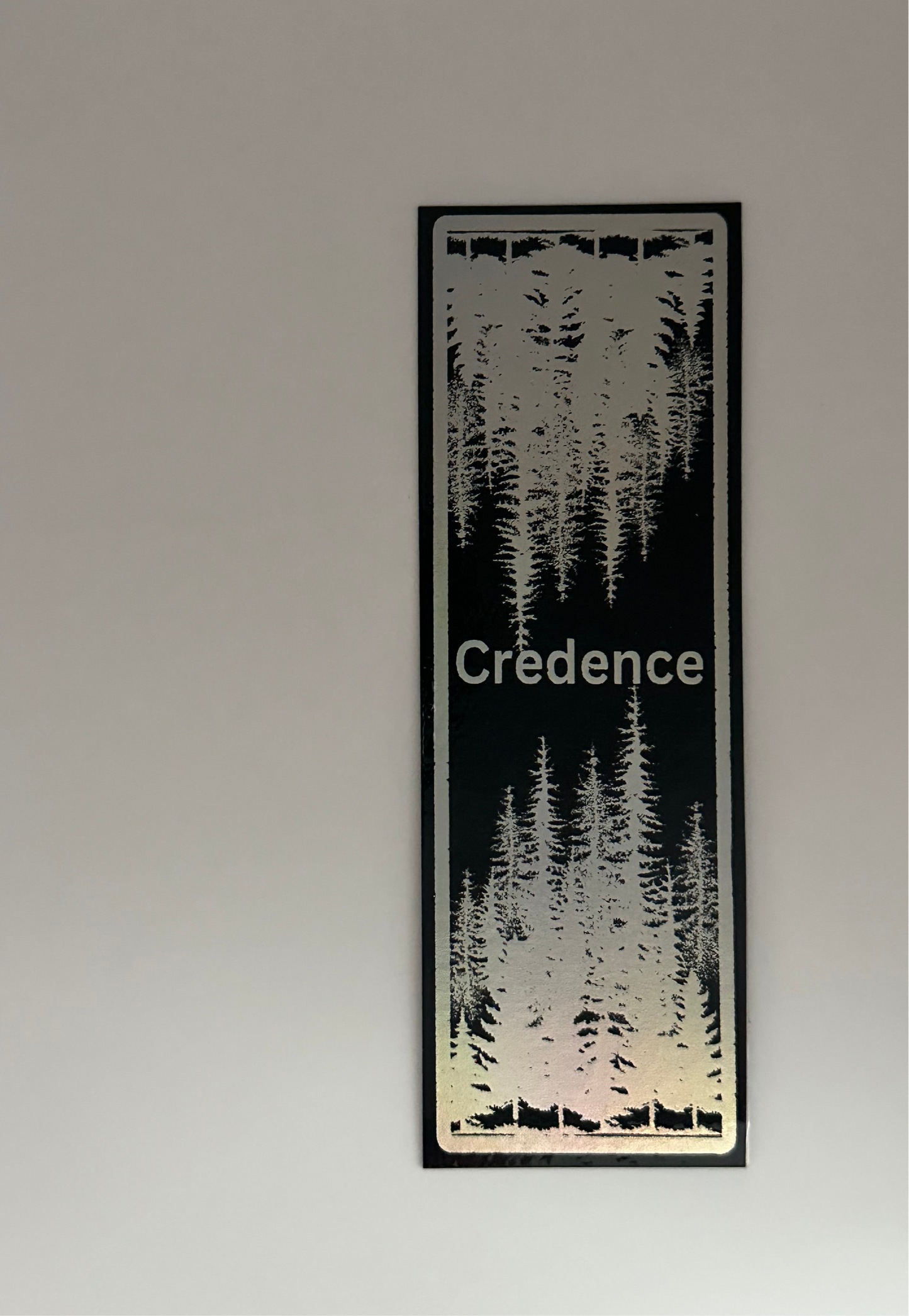 Credence - Foil Bookmark - (Silver Holographic)