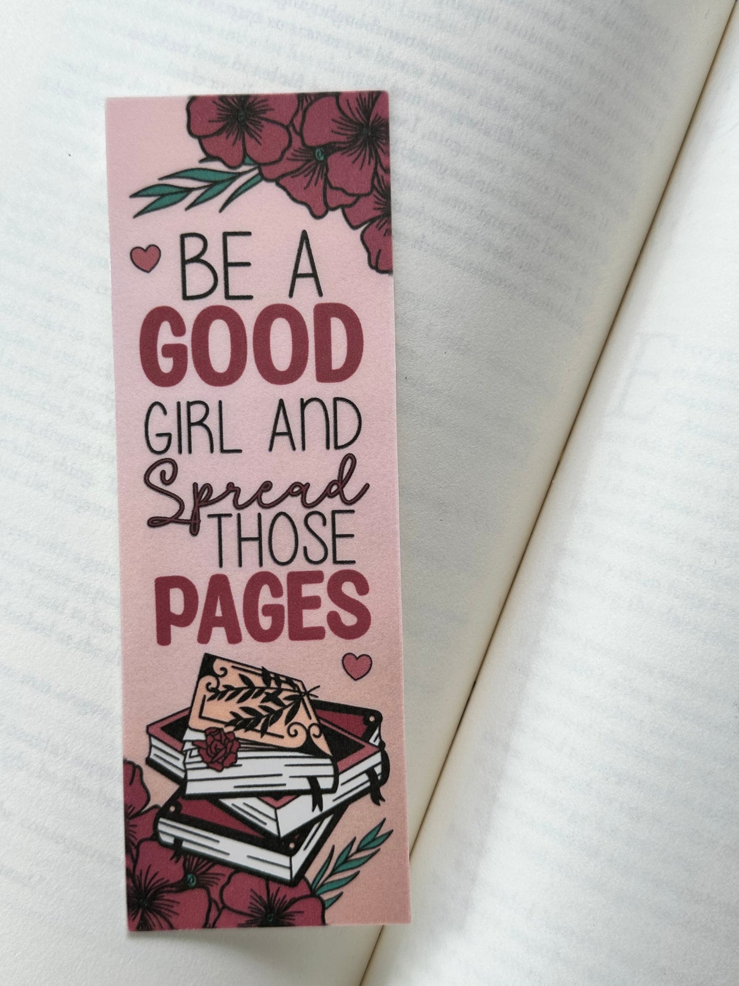 Floral Smut Energy Bookmark Bundle - 4 Pack