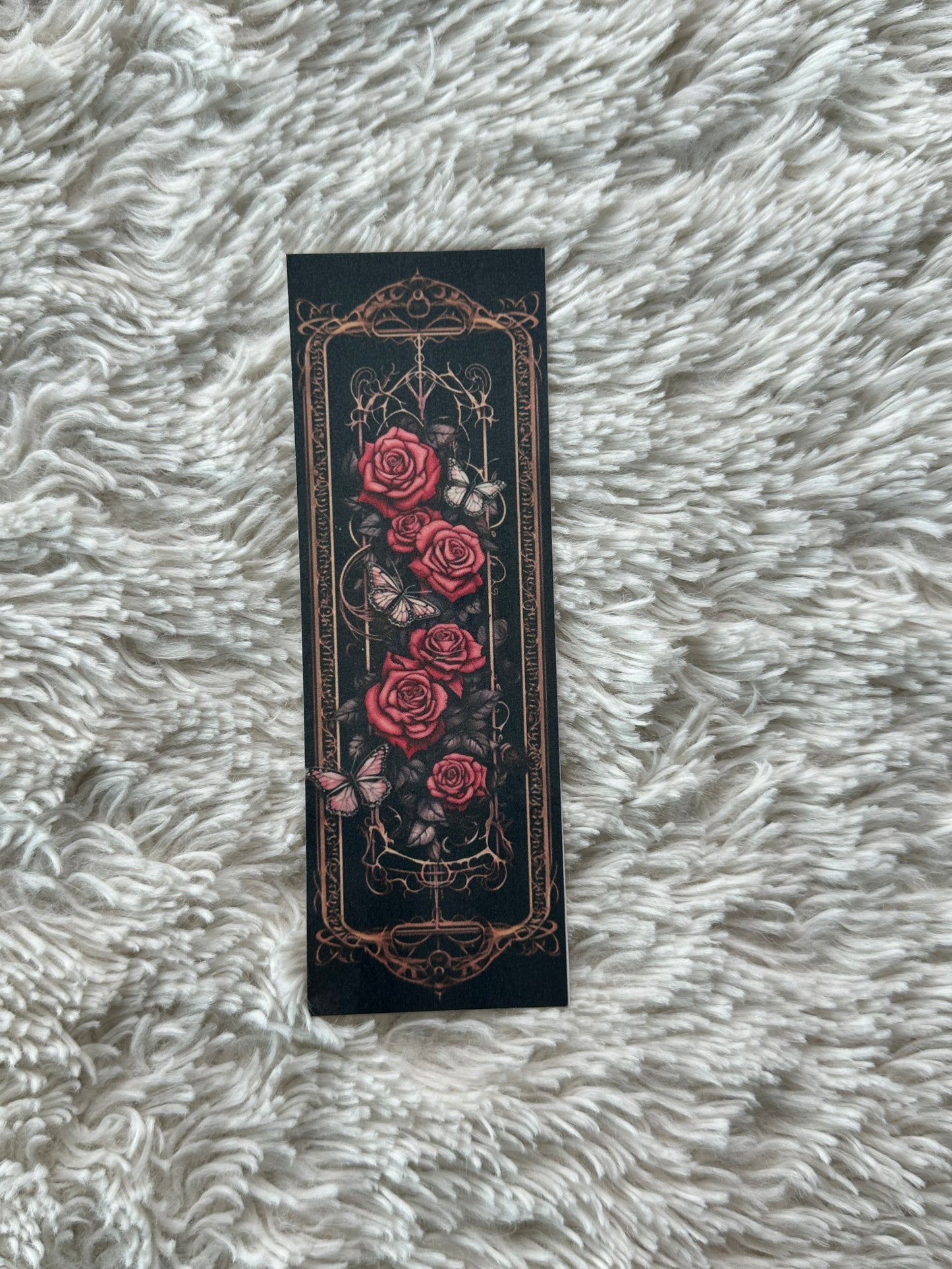 Roses & Butterflies - Bookmark (13)