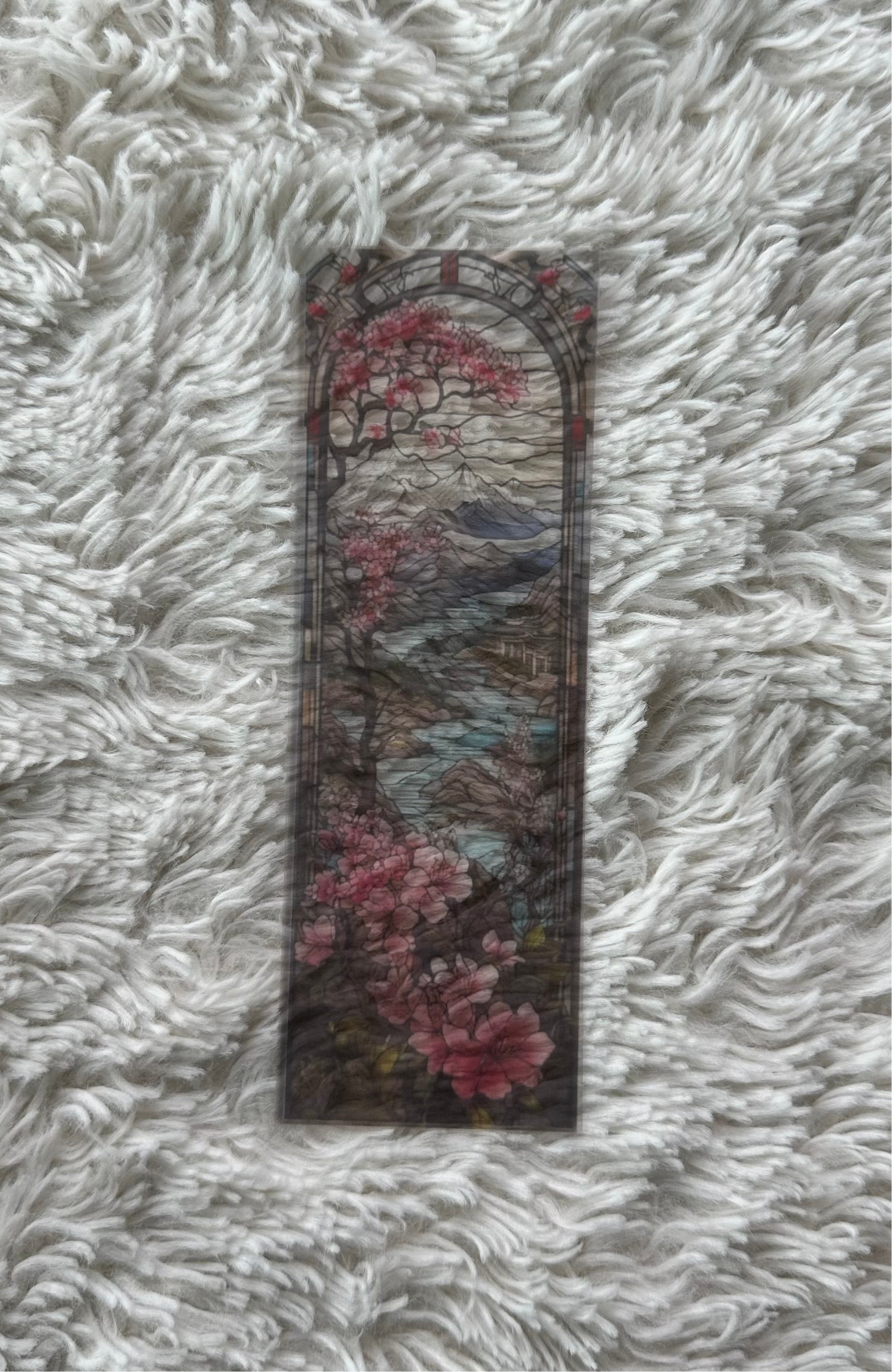 Stained Glass Style Landscape - Bookmark (71)