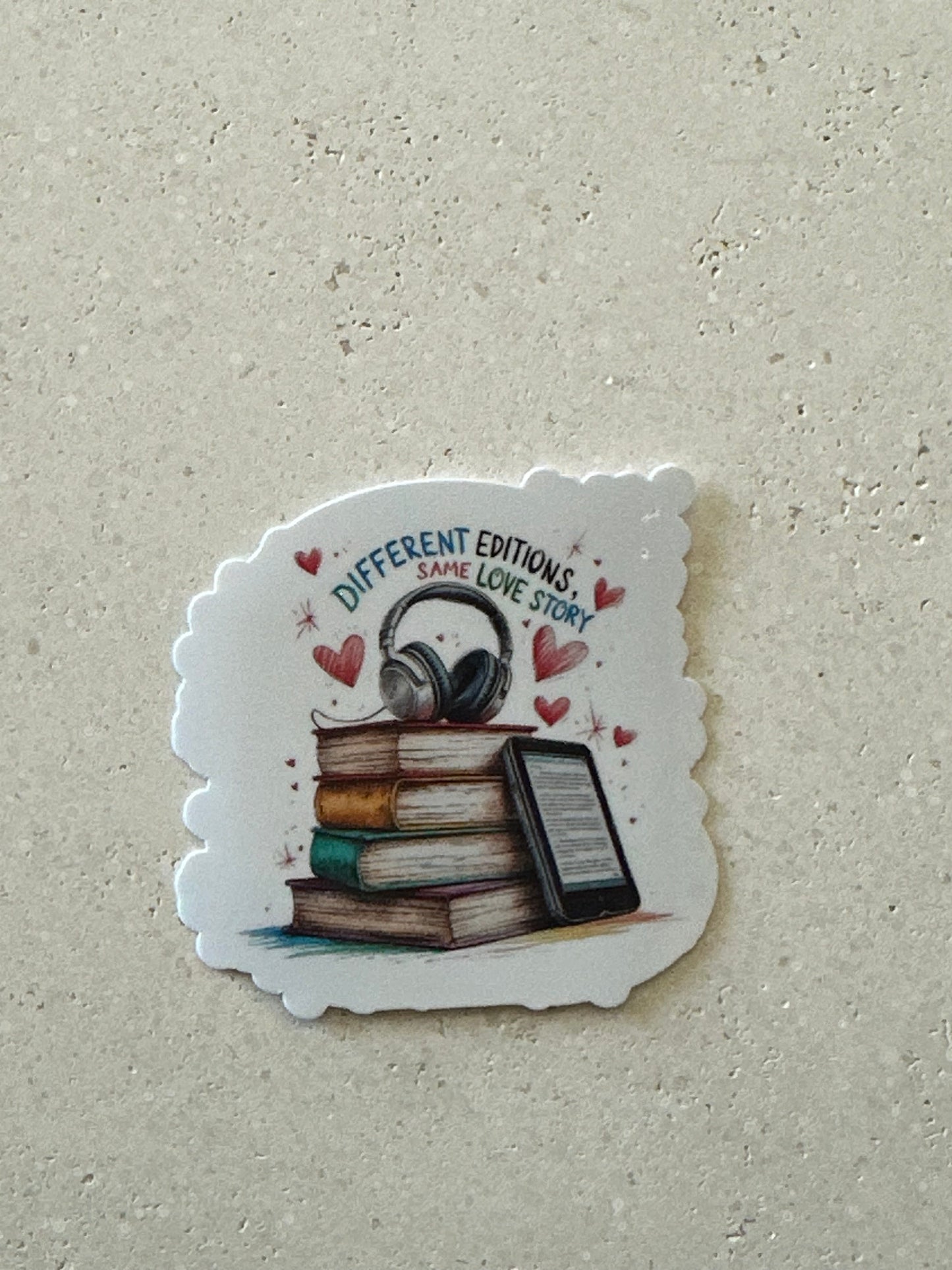 Different Edition Same Love Story - Sticker