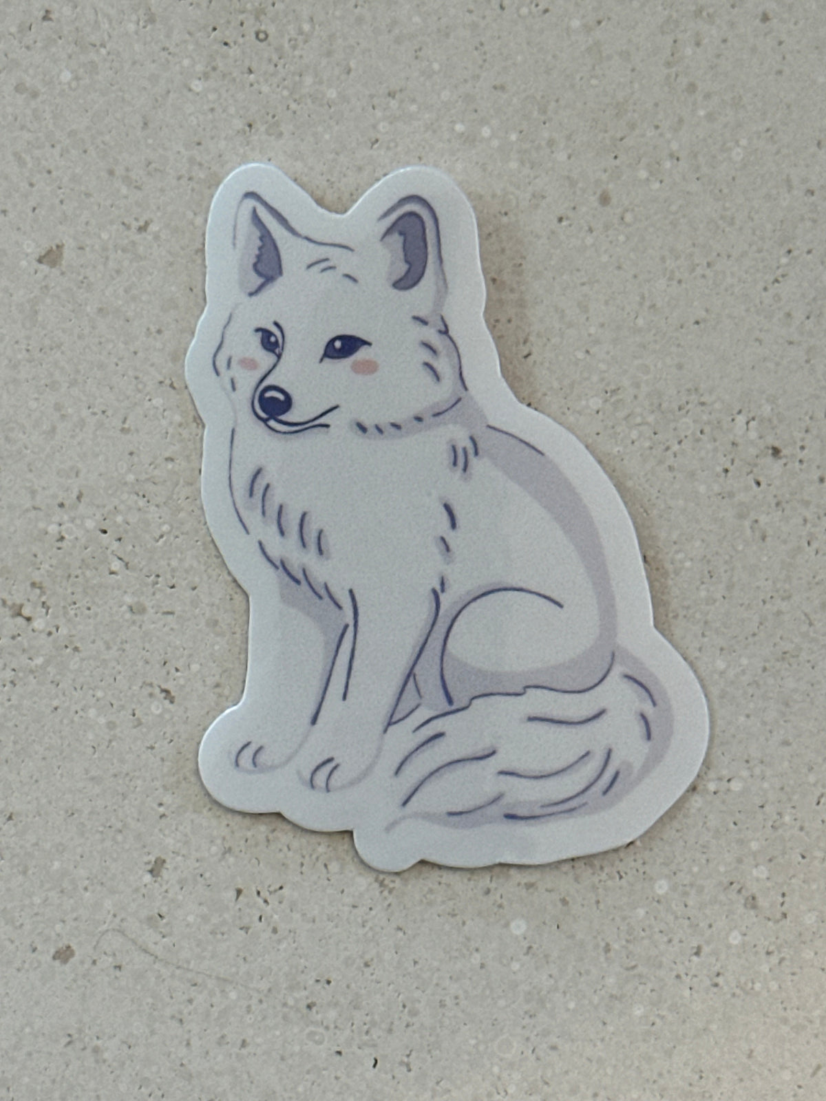 White Fox - Sticker