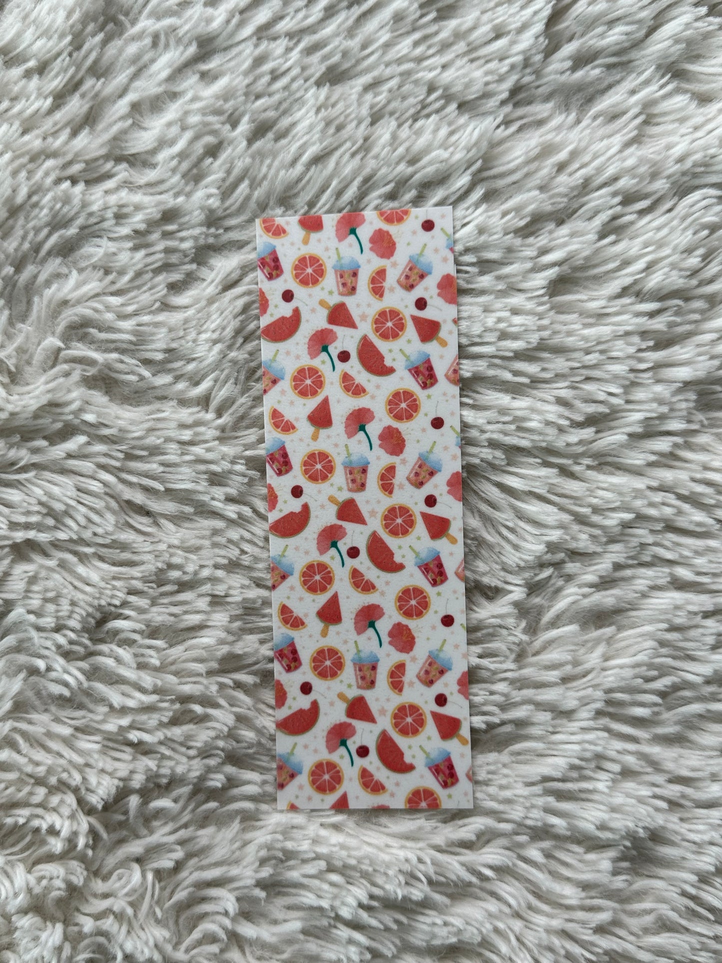 Summer Snacks - Bookmark