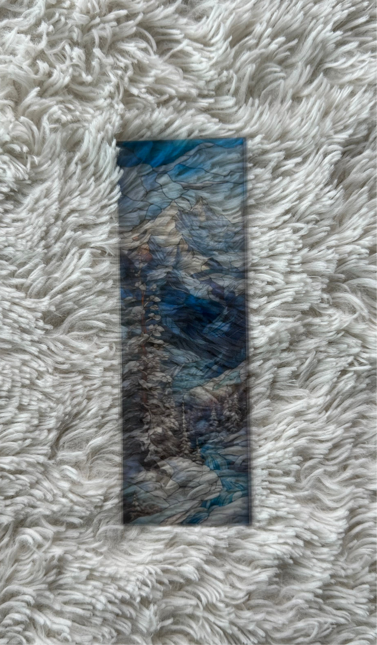 Stained Glass Style Landscape - Bookmark (27)