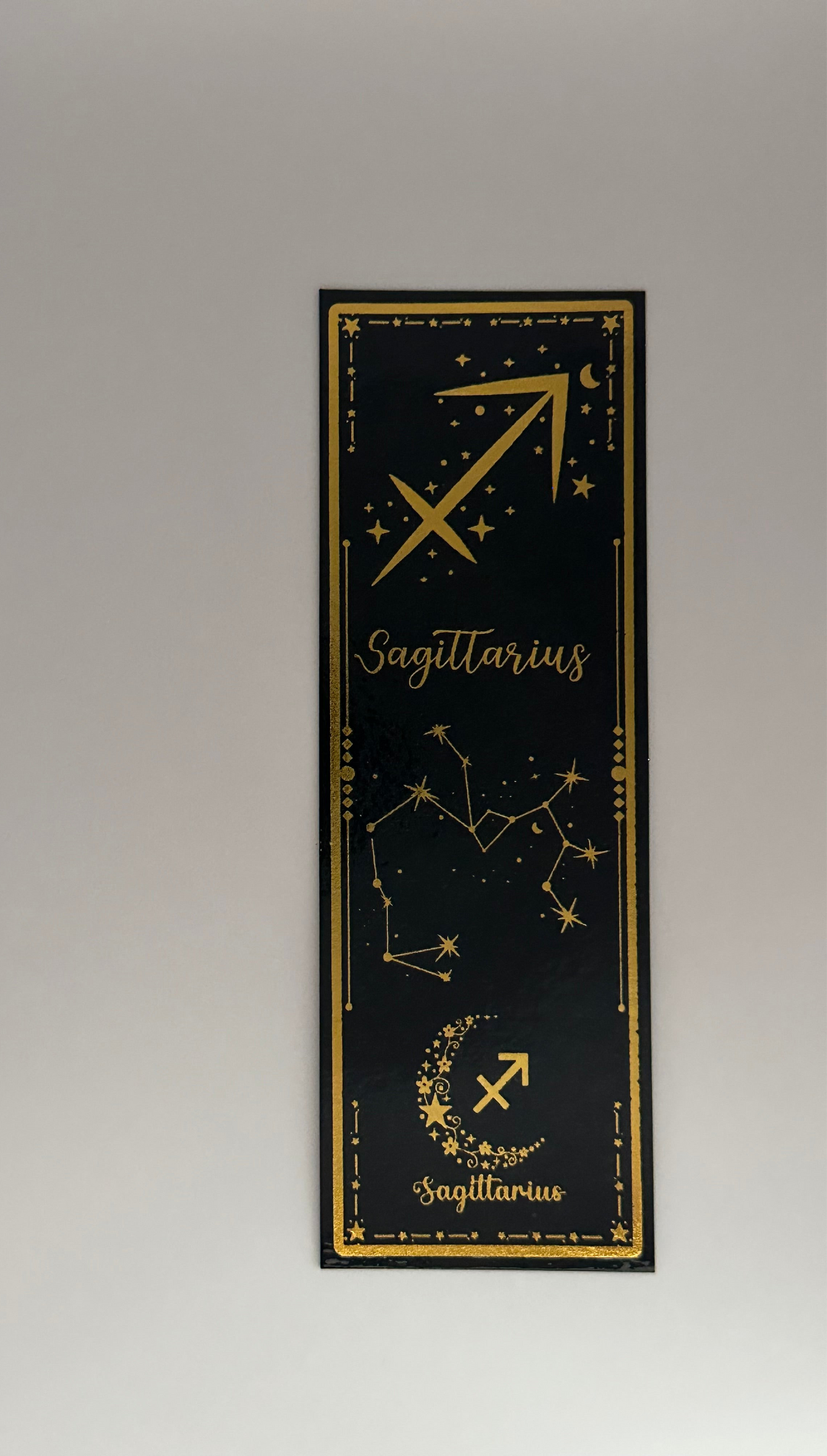Sagittarius - Foil Bookmark - (Gold)