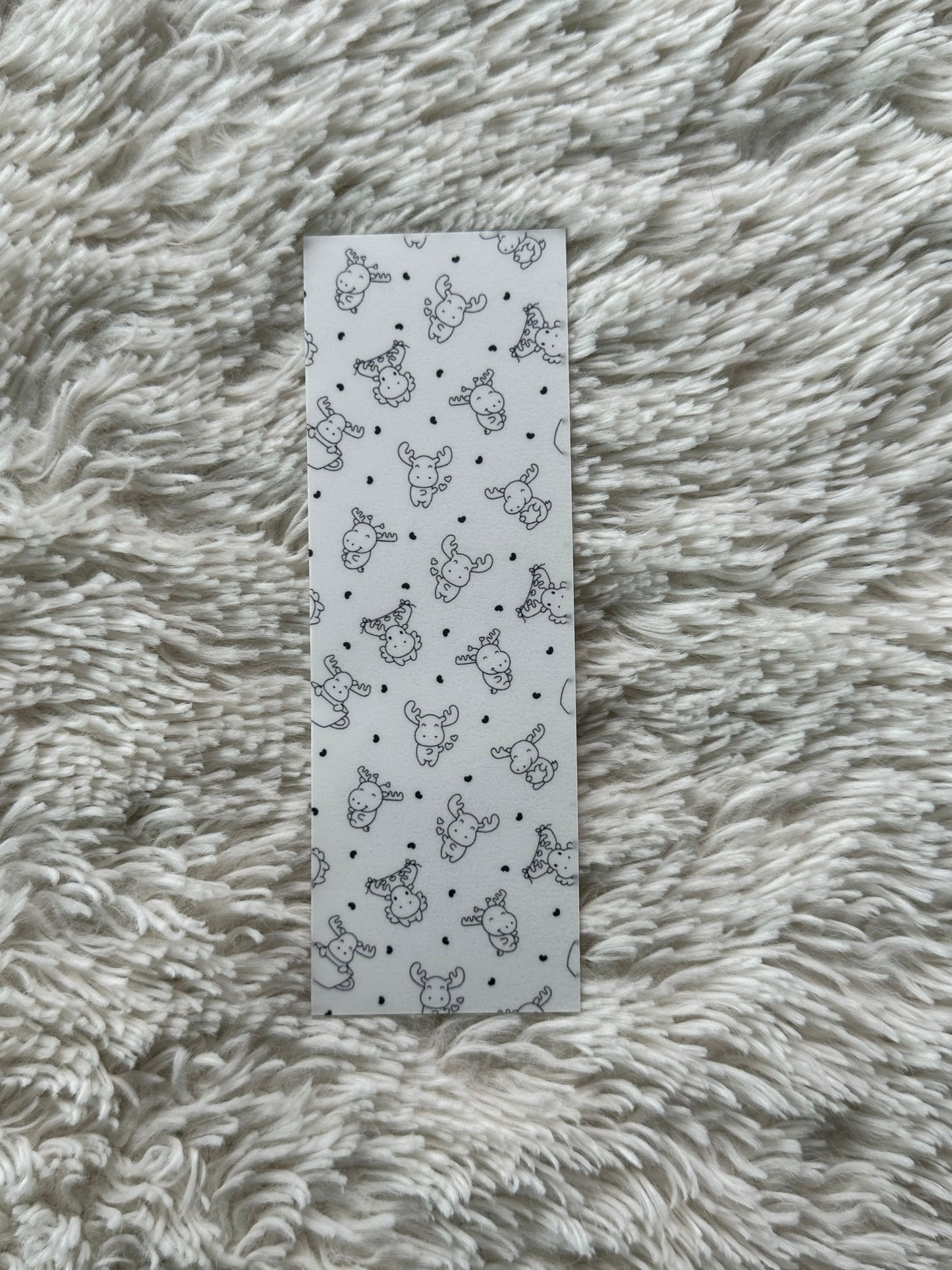 Cute Moose - Bookmark
