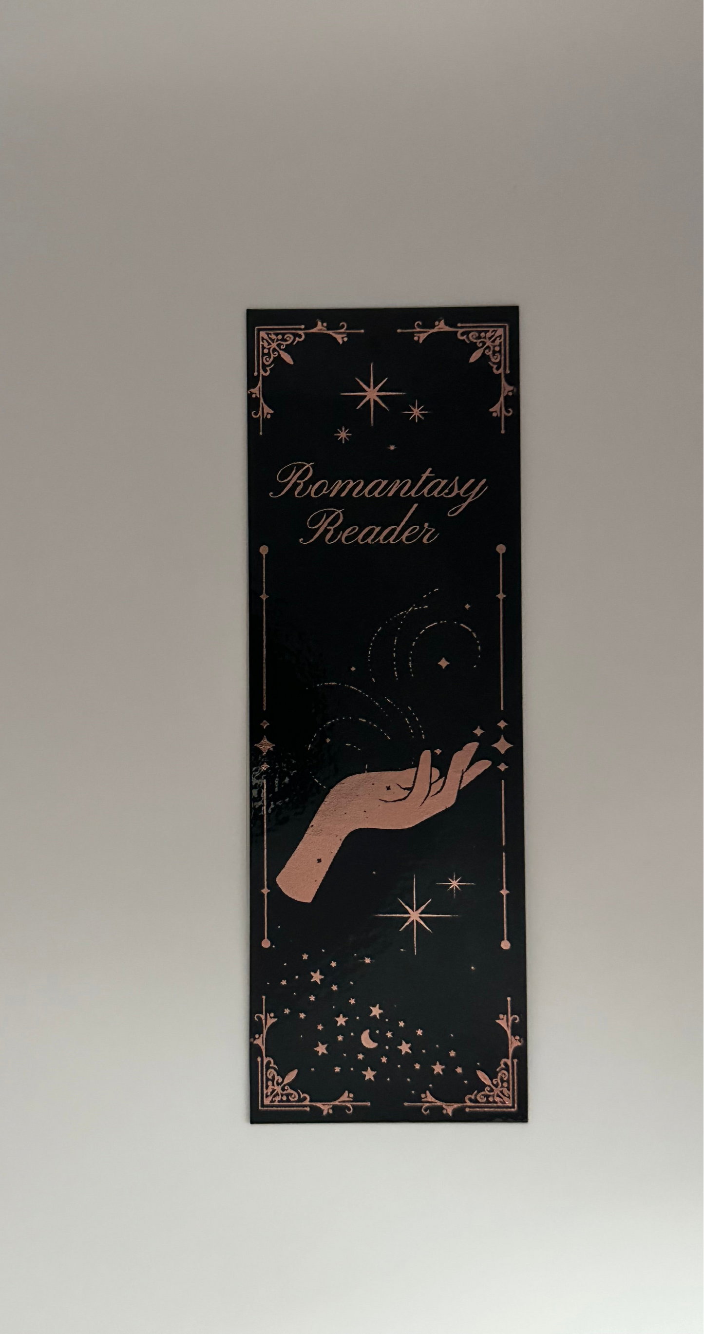 Romantasy Reader - Foil Bookmark - (Rose Gold)