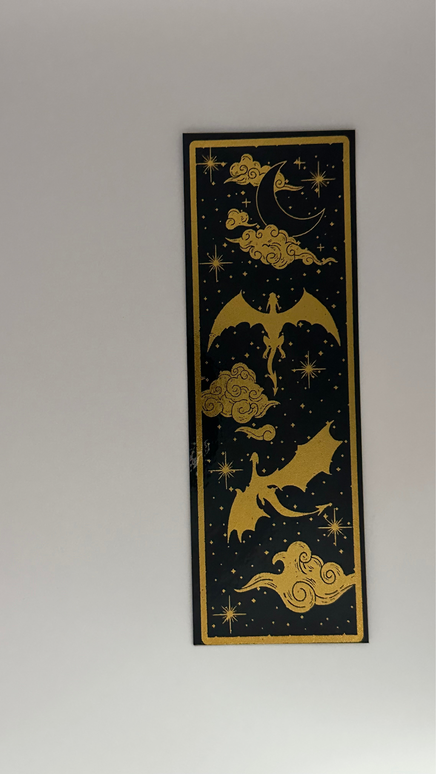 Dragon - Foil Bookmark - (Gold)