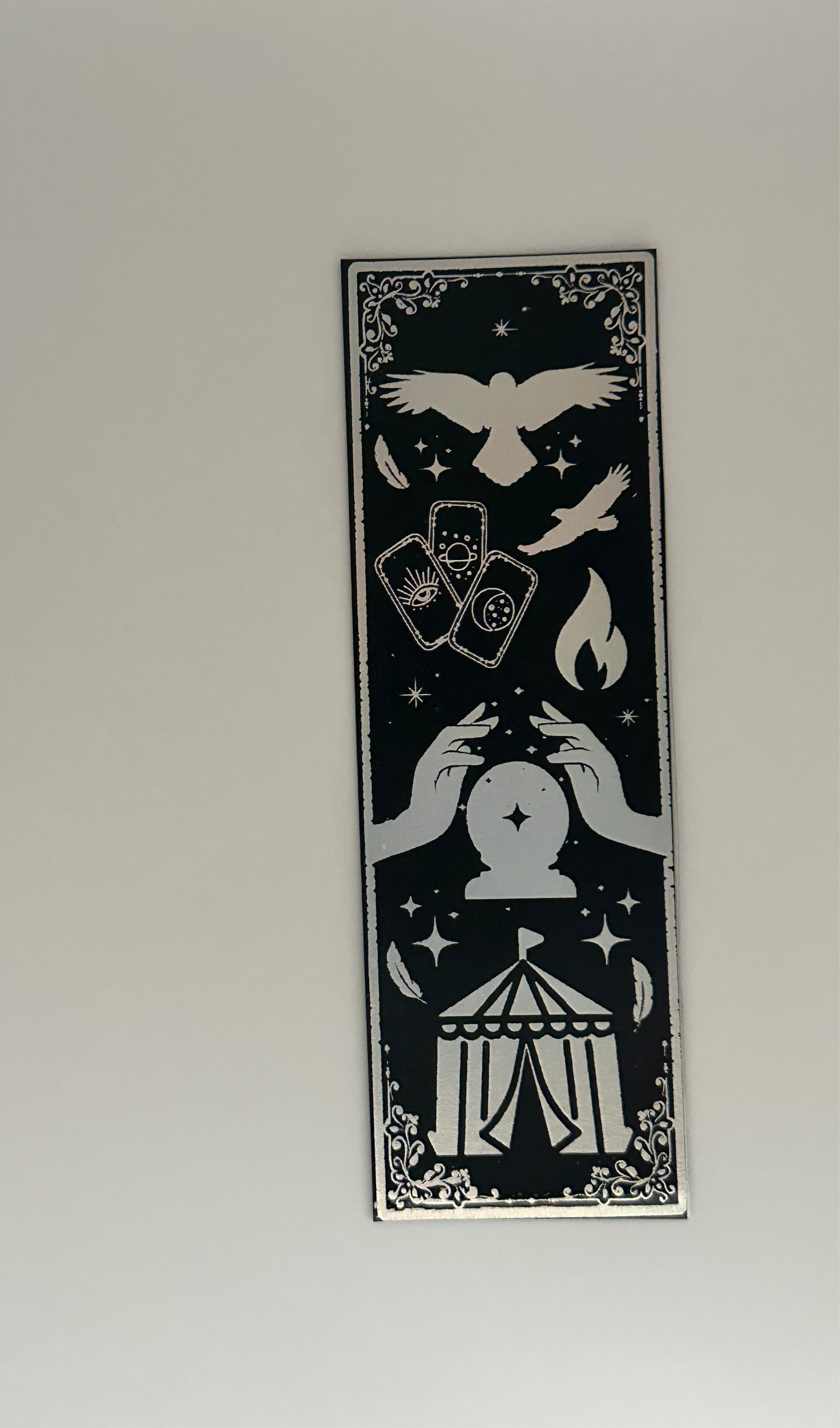 Night Market - Foil Bookmark - (Silver Holographic)