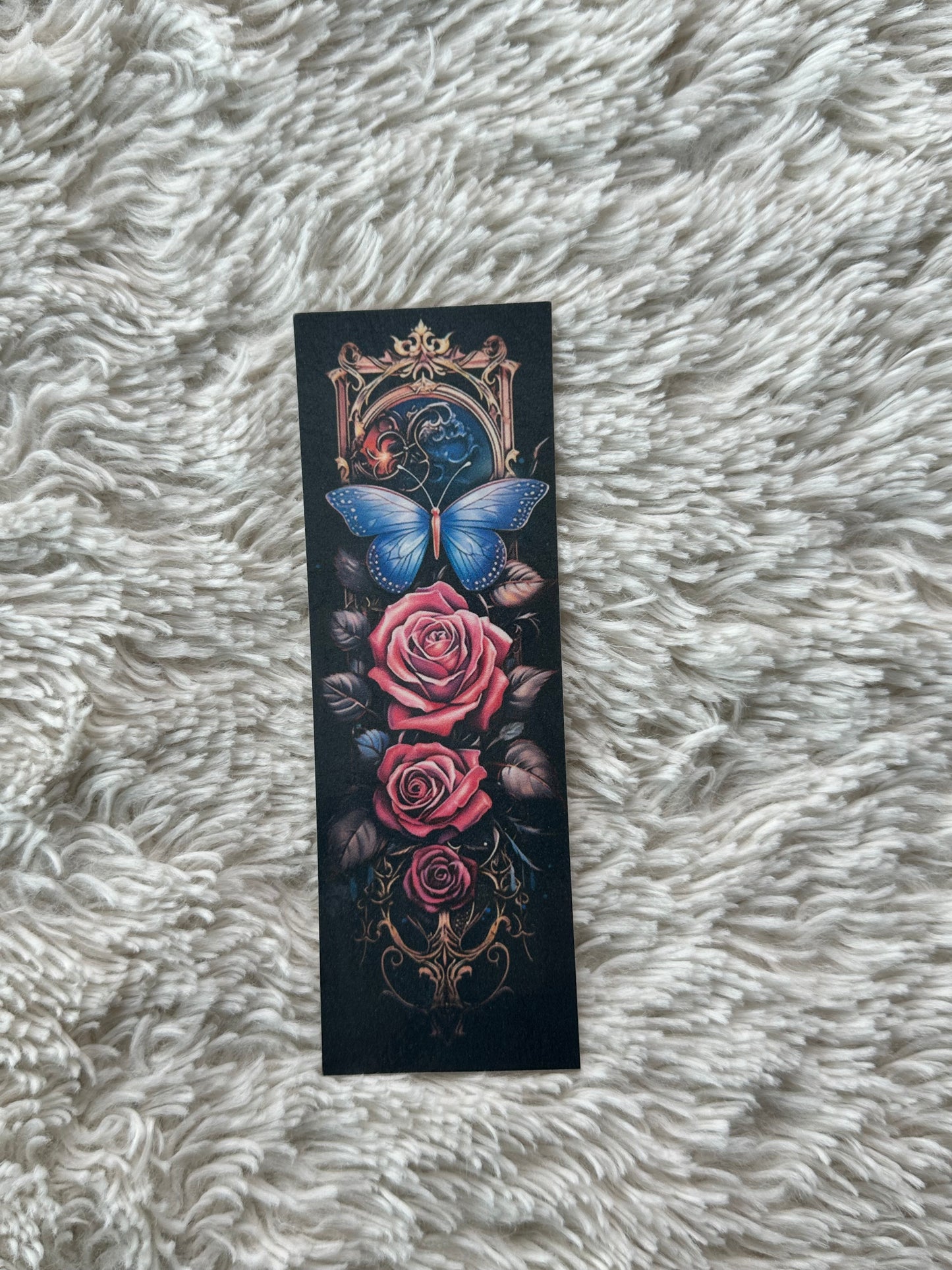 Butterflies & Roses - Bookmark (2)
