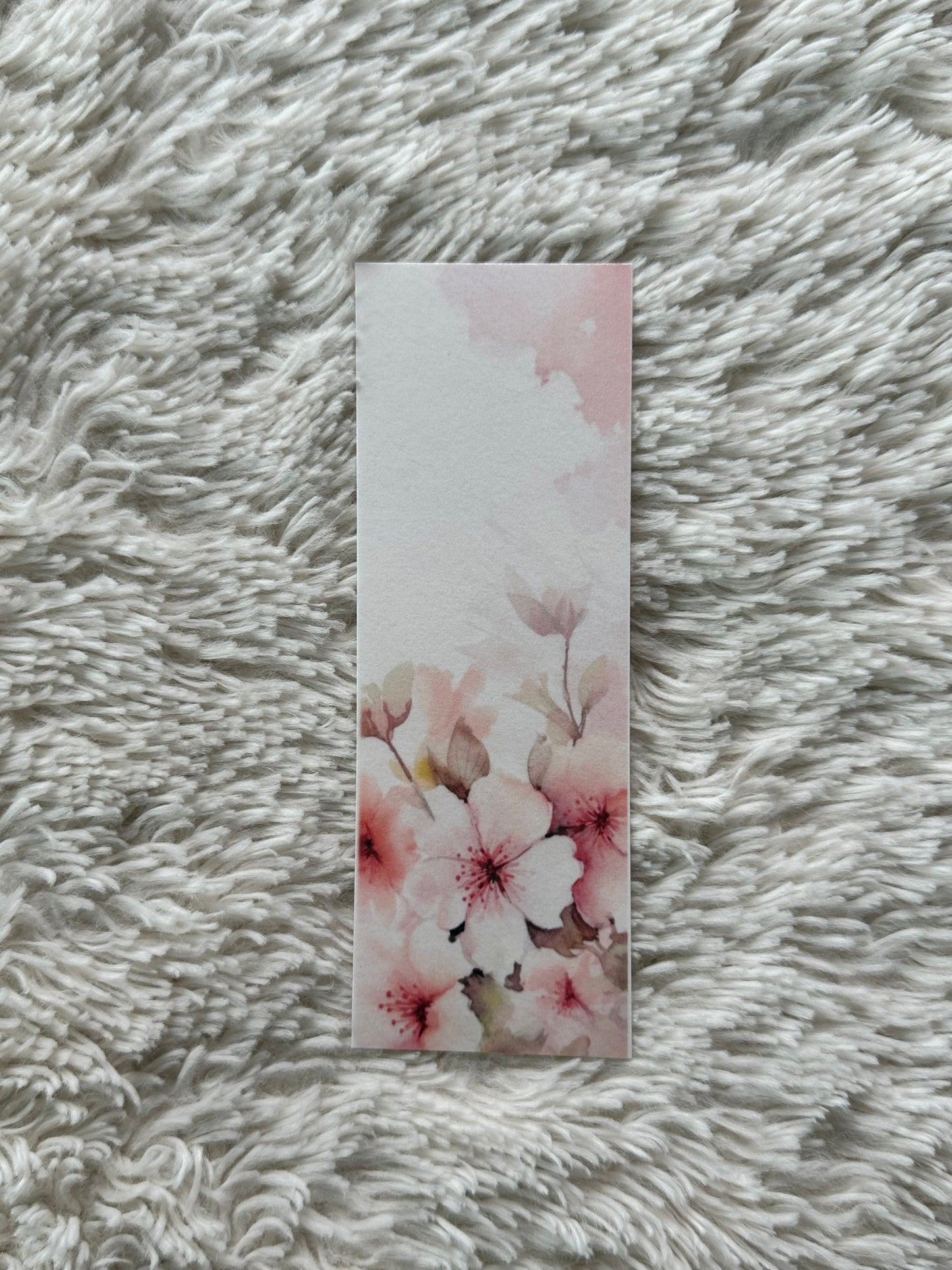 Water Colour Flowers - Bookmark