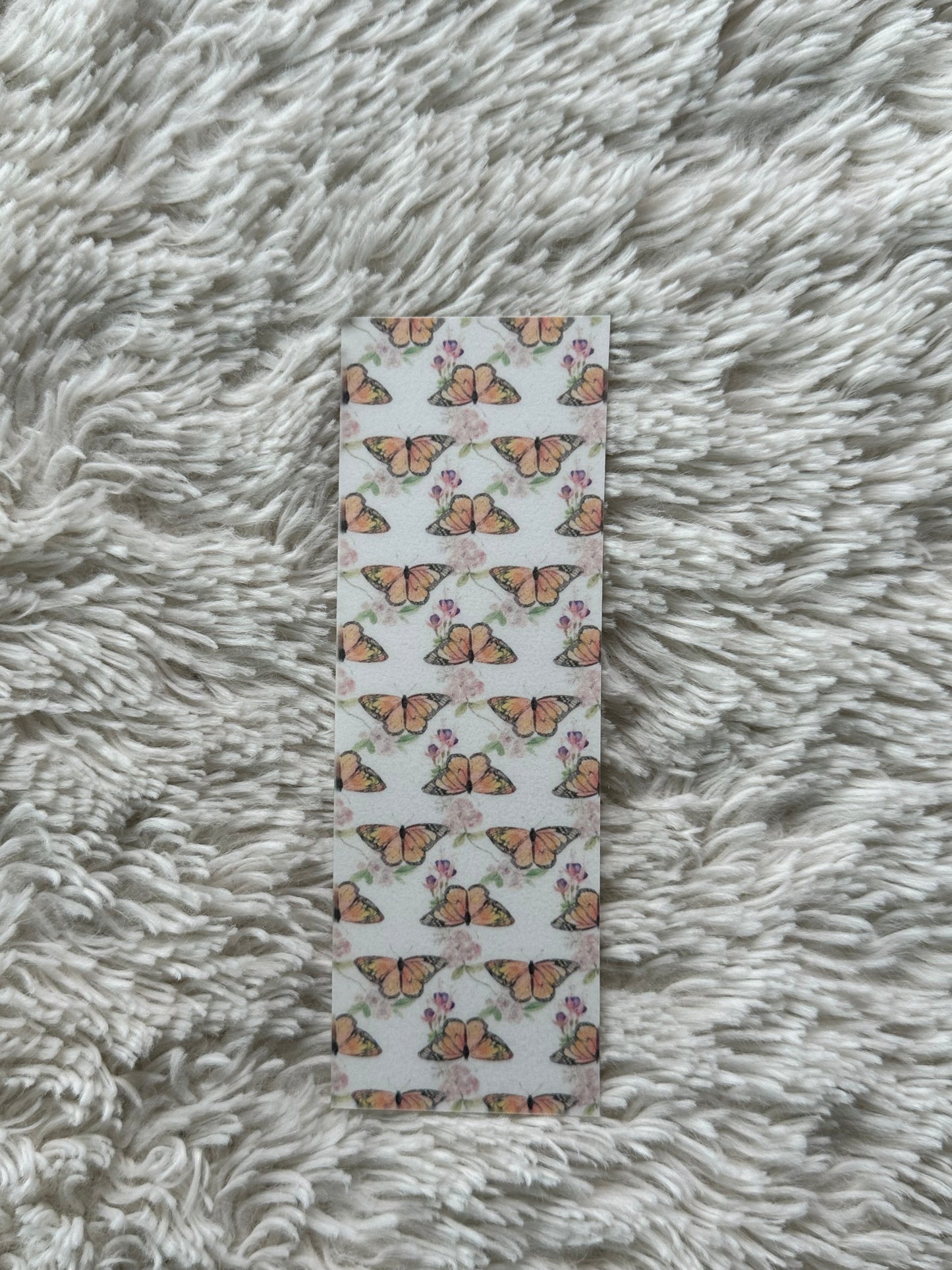 Orange Butterflies - Bookmark