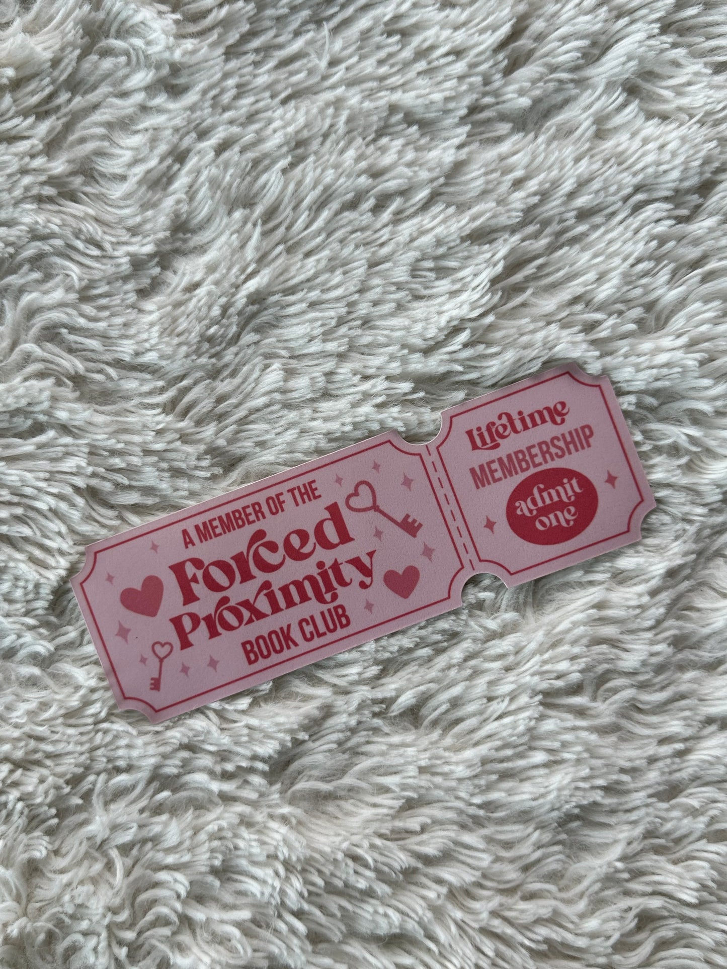 Forced Proximity Book Club - Bookmark