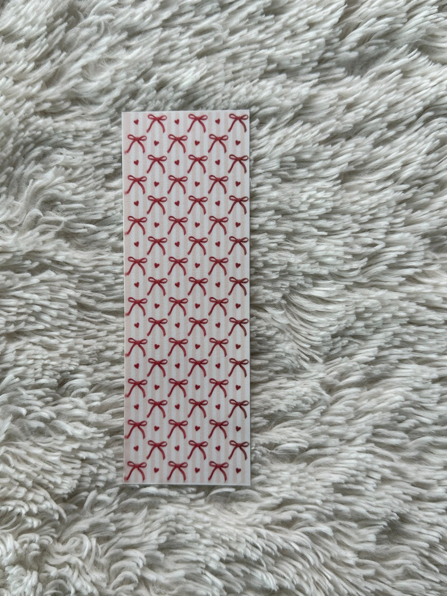 Bows & Stripes - Bookmark