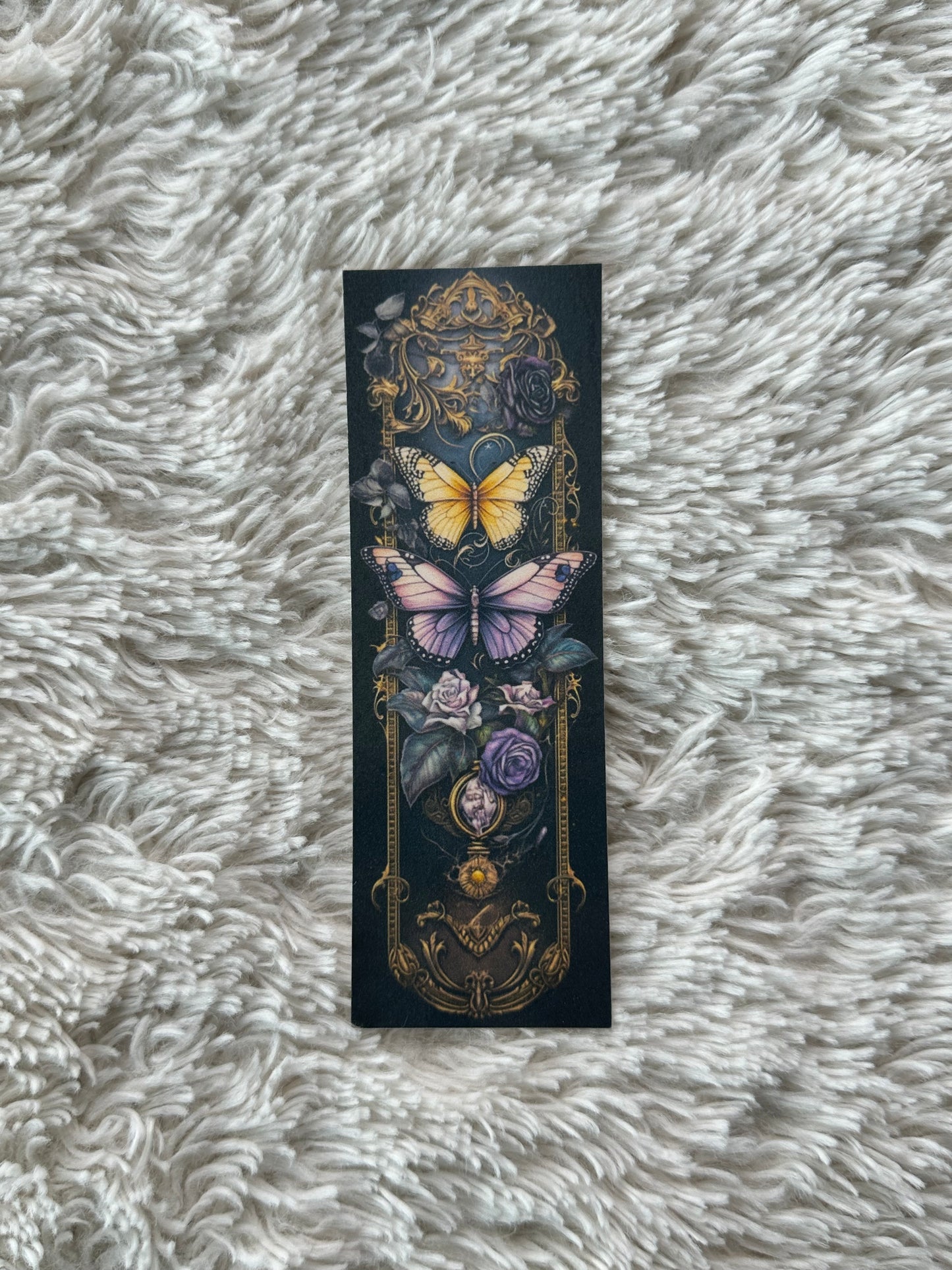 Butterflies & Roses - Bookmark (12)