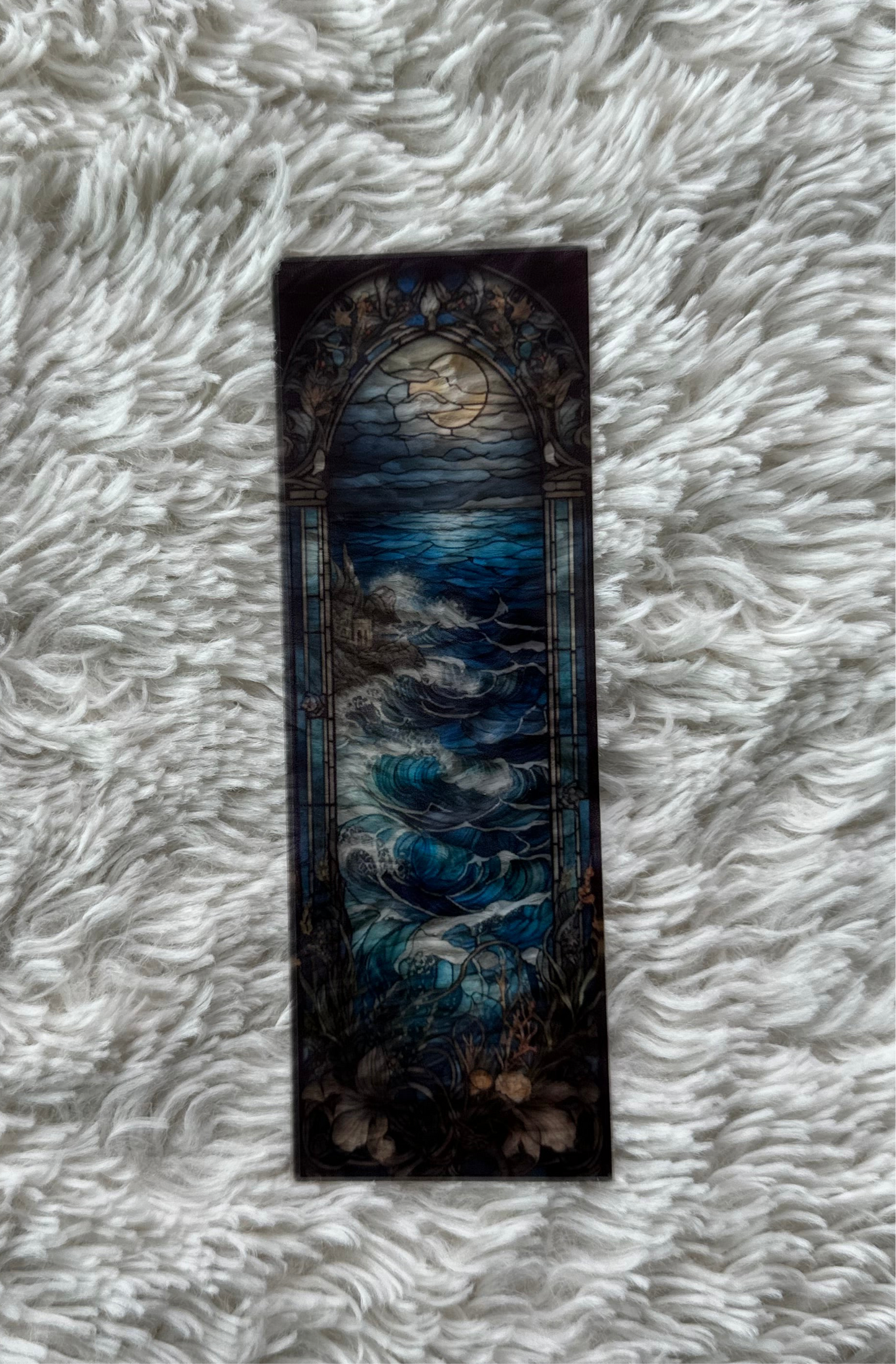 Stained Glass Style Landscape - Bookmark (94)