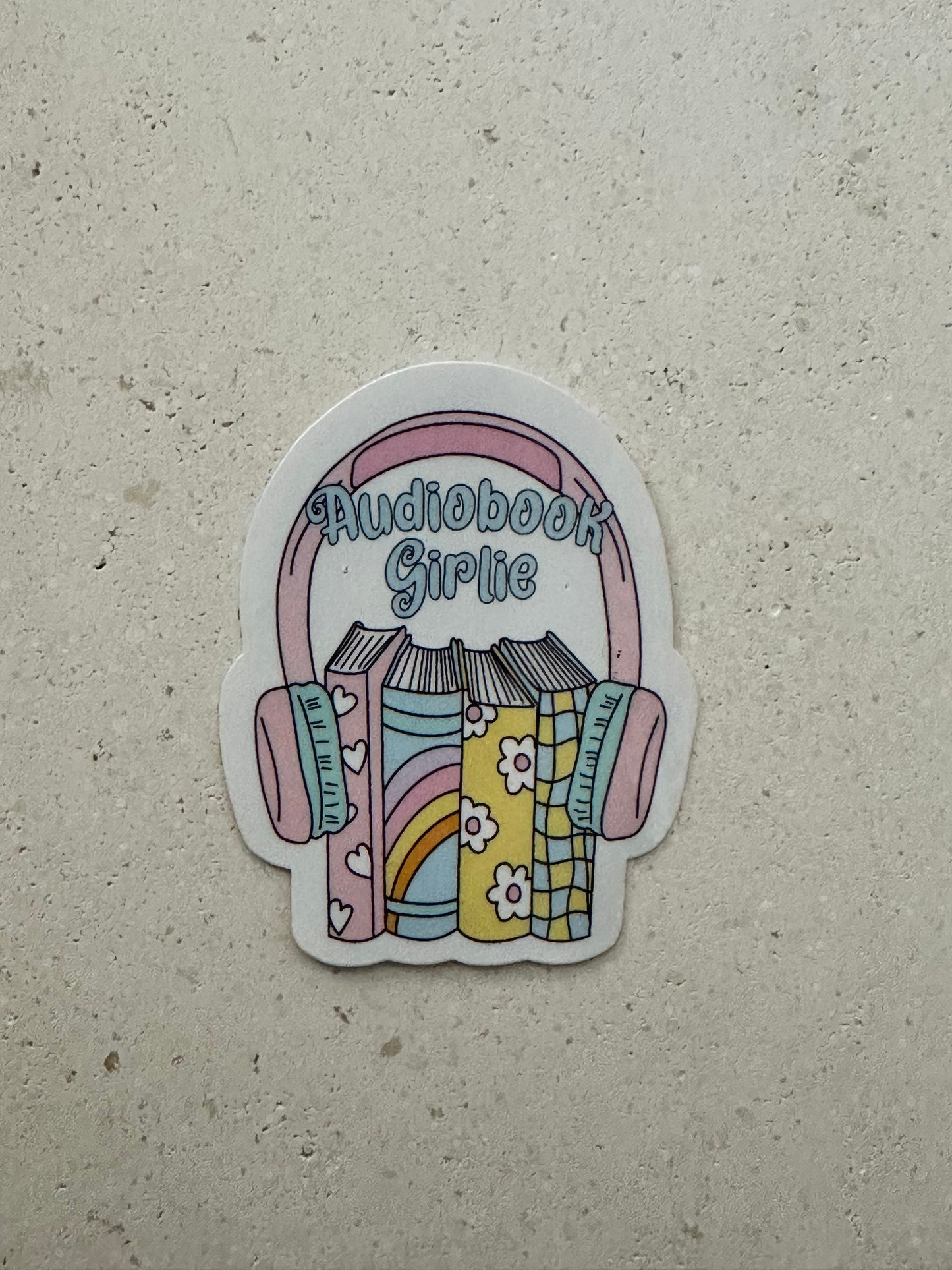Audiobook Girlie - Retro - Sticker