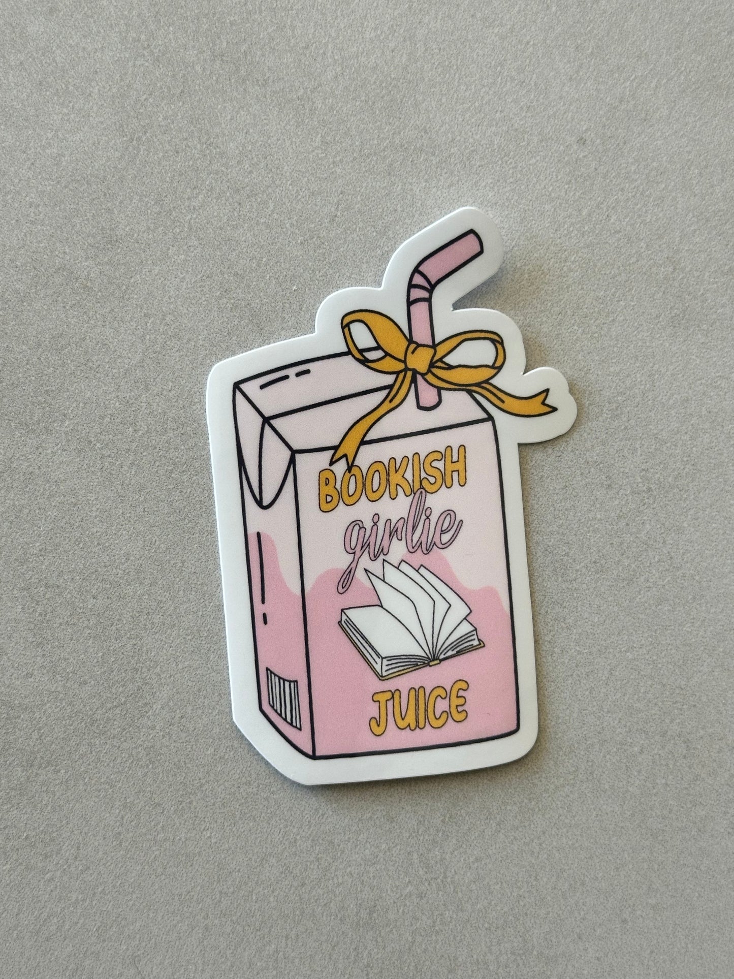 Bookish Girlie juice - Sticker