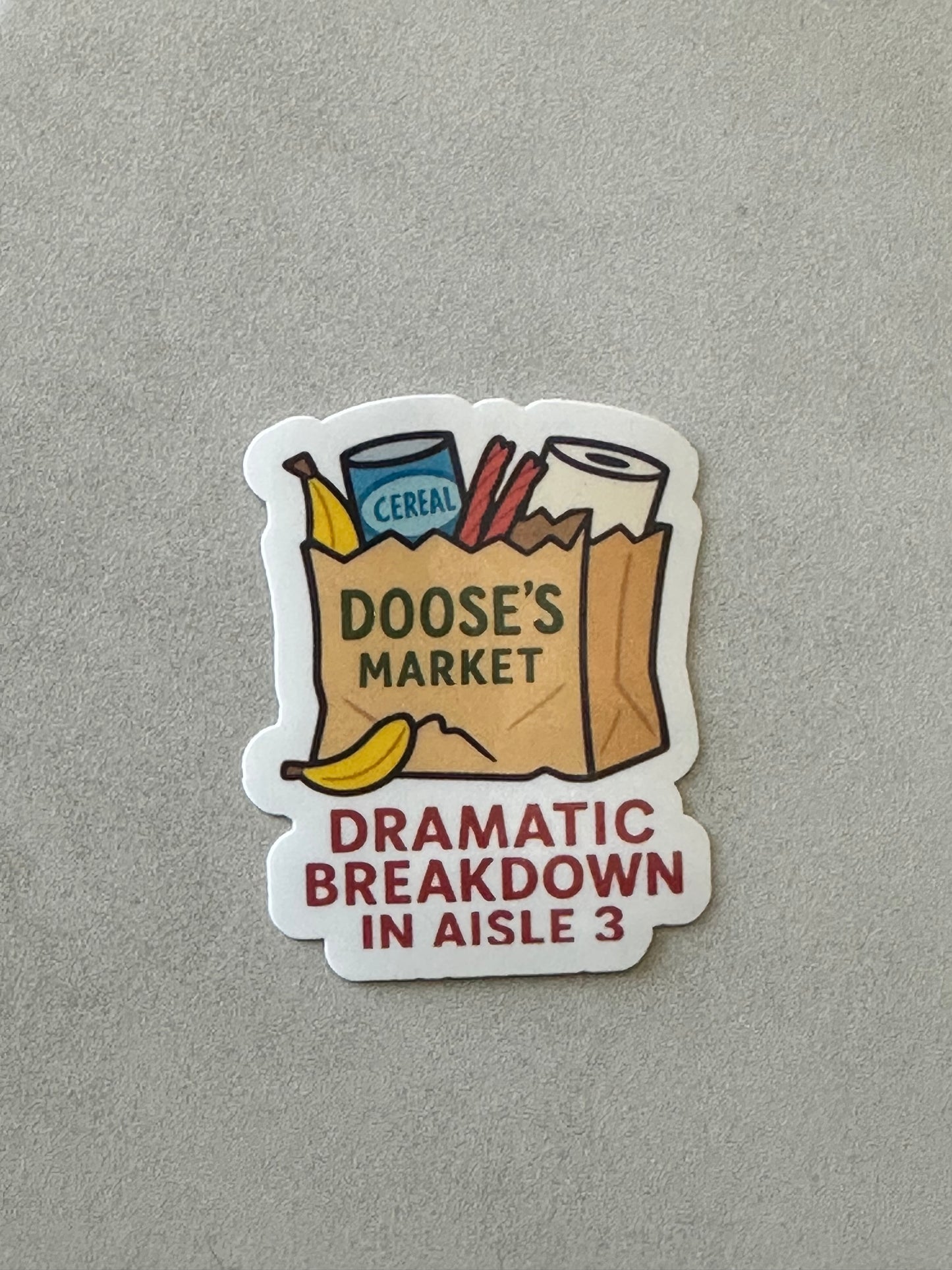 Dramatic Breakdown In Isle 3 - GG - Sticker