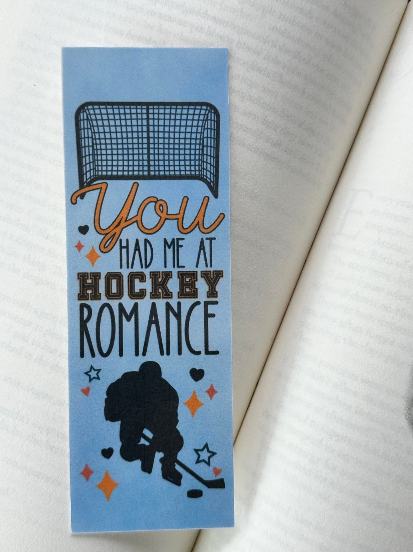 Hockey Romance Bookmark Bundle - 4 Pack