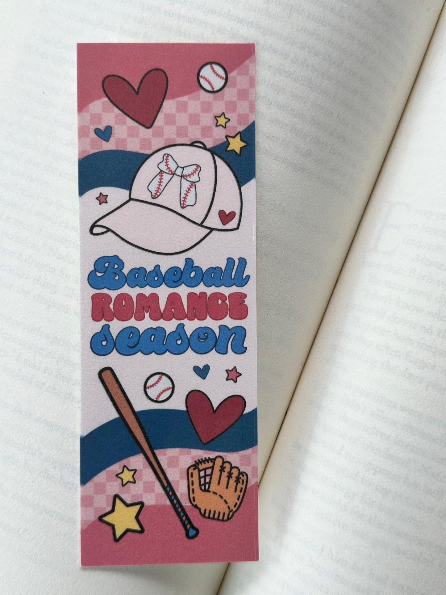 Baseball Romance Bookmark Bundle - 4 Pack