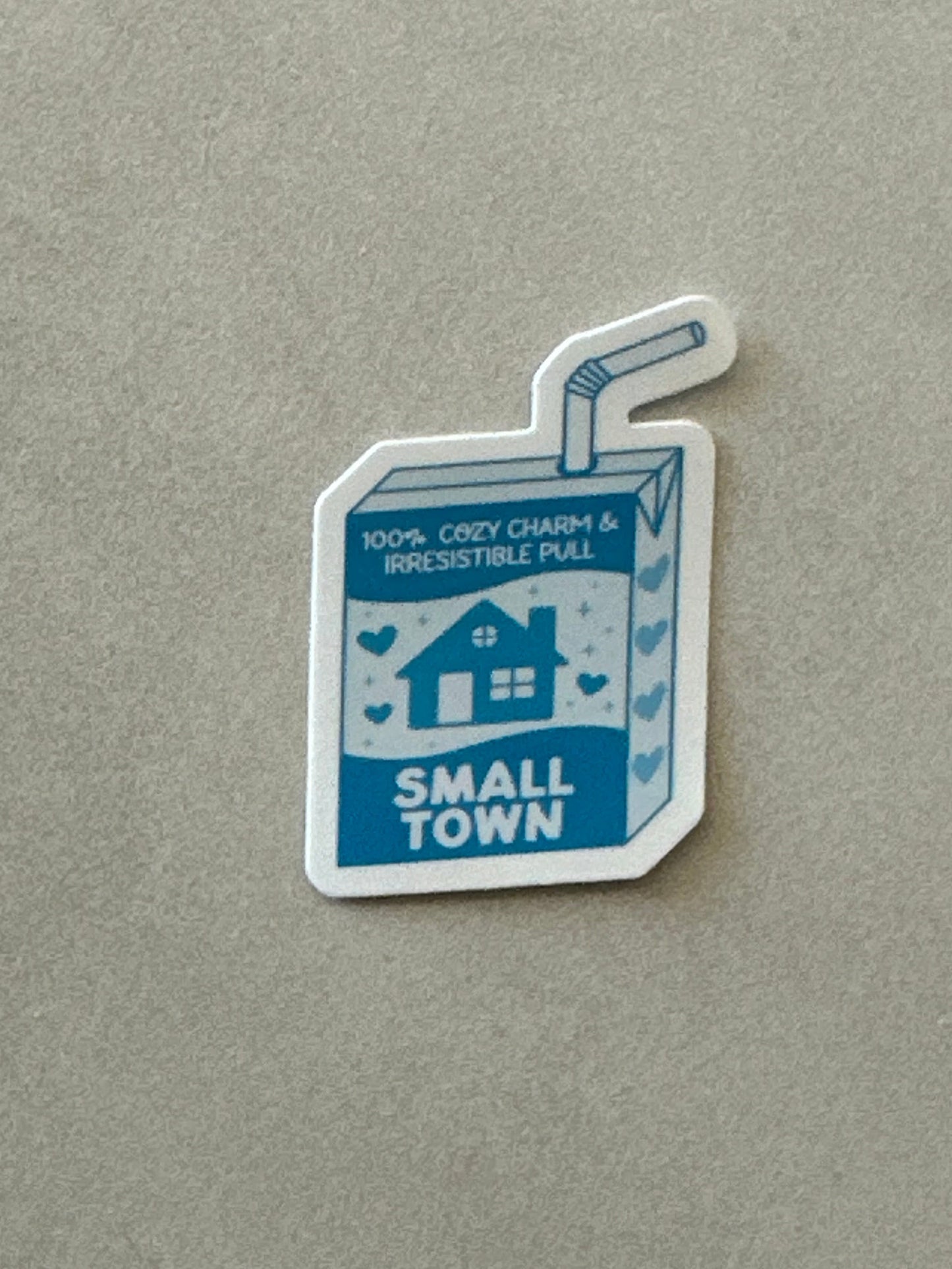 Small Town Trope Juice box - Sticker
