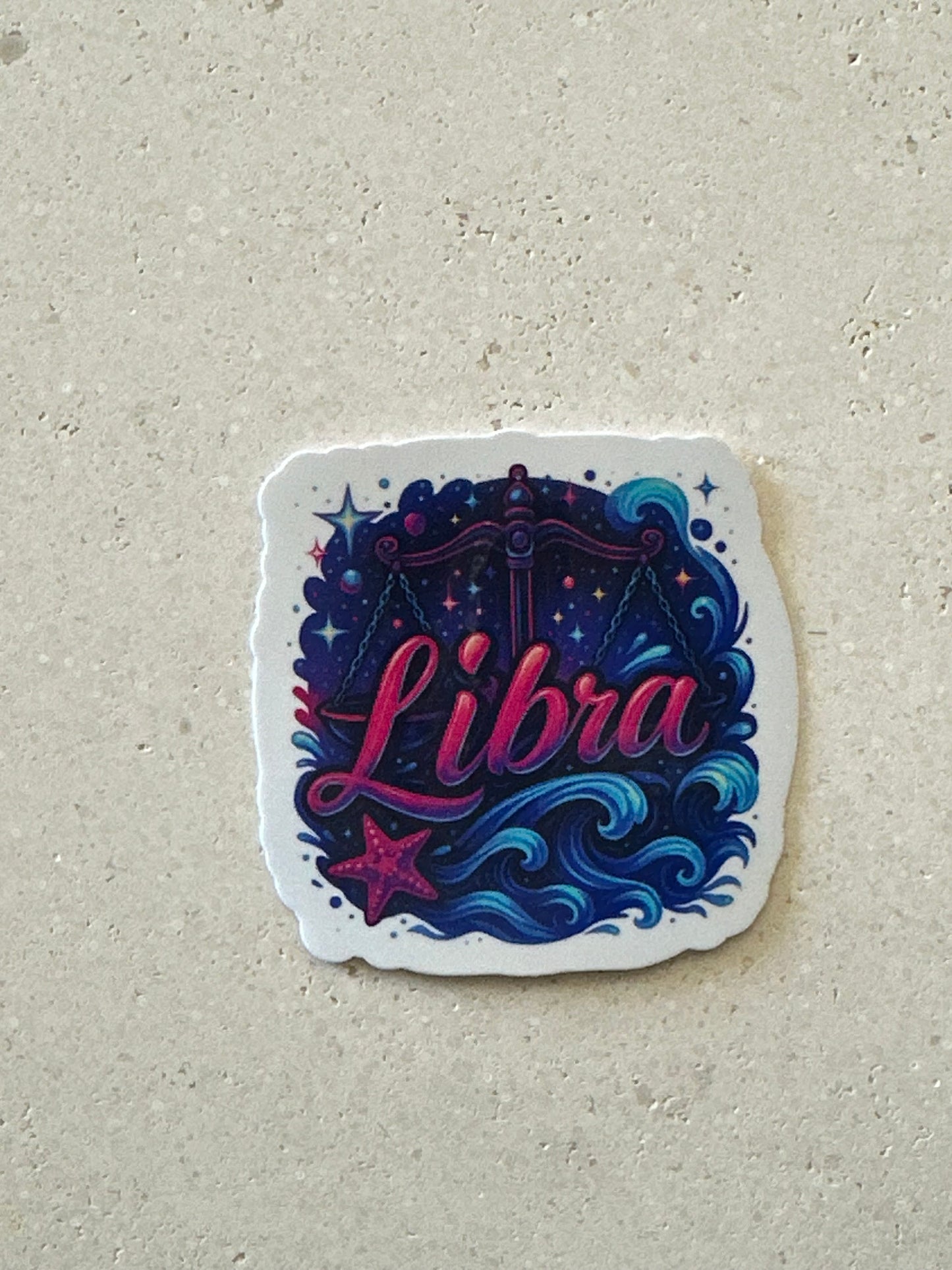 Libra- Sticker