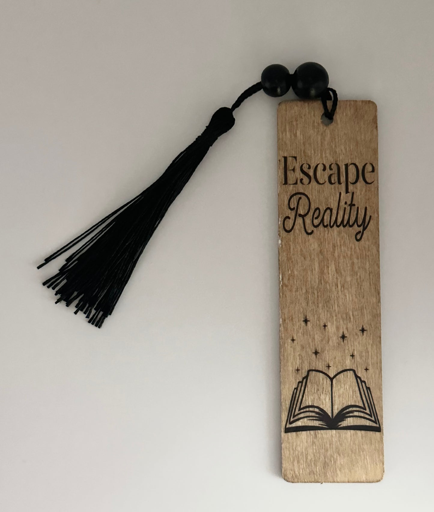 Escape Reality - Wood Bookmark - (Early American)