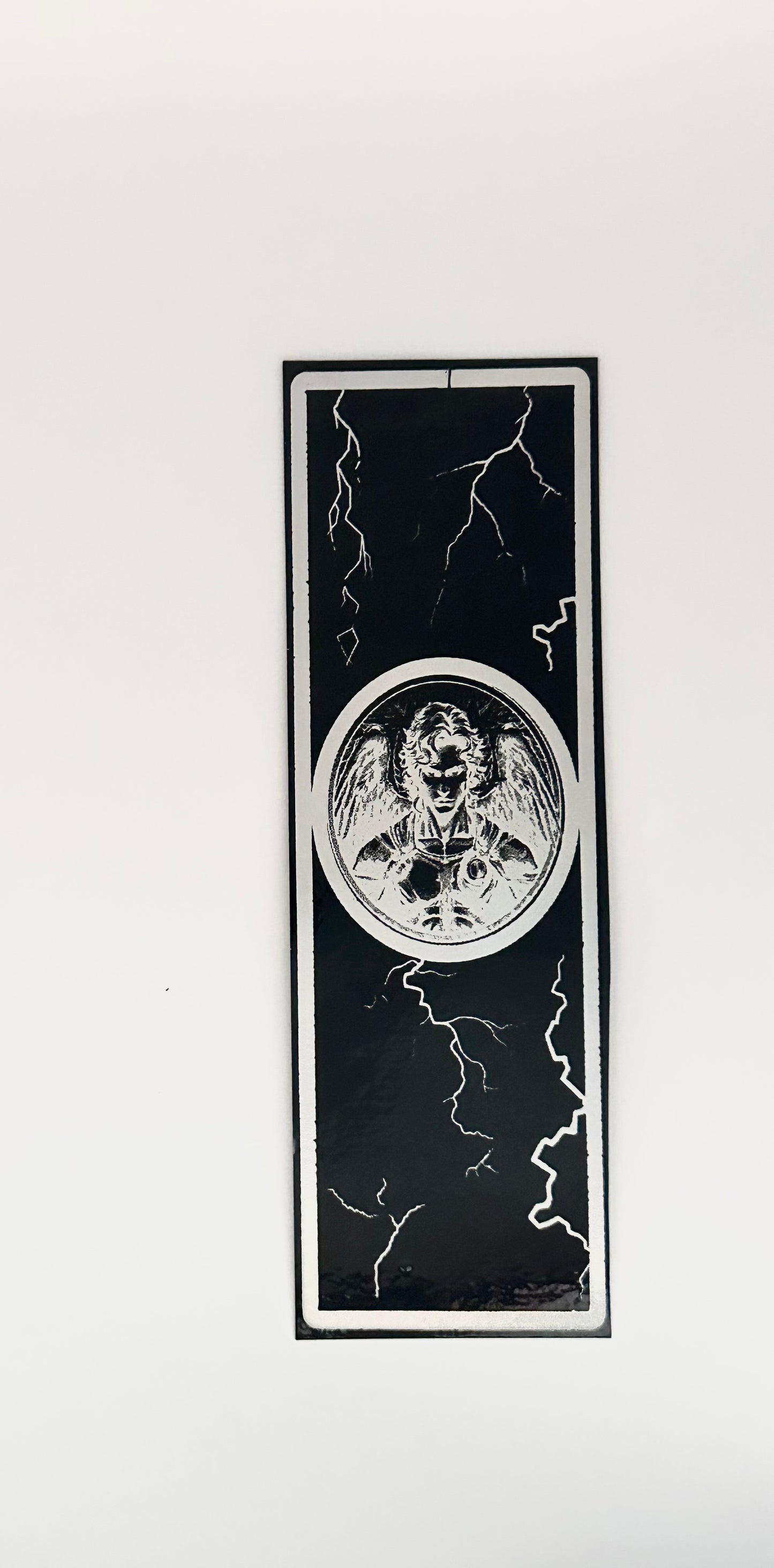 Lightning - Foil Bookmark - (Silver Holographic)