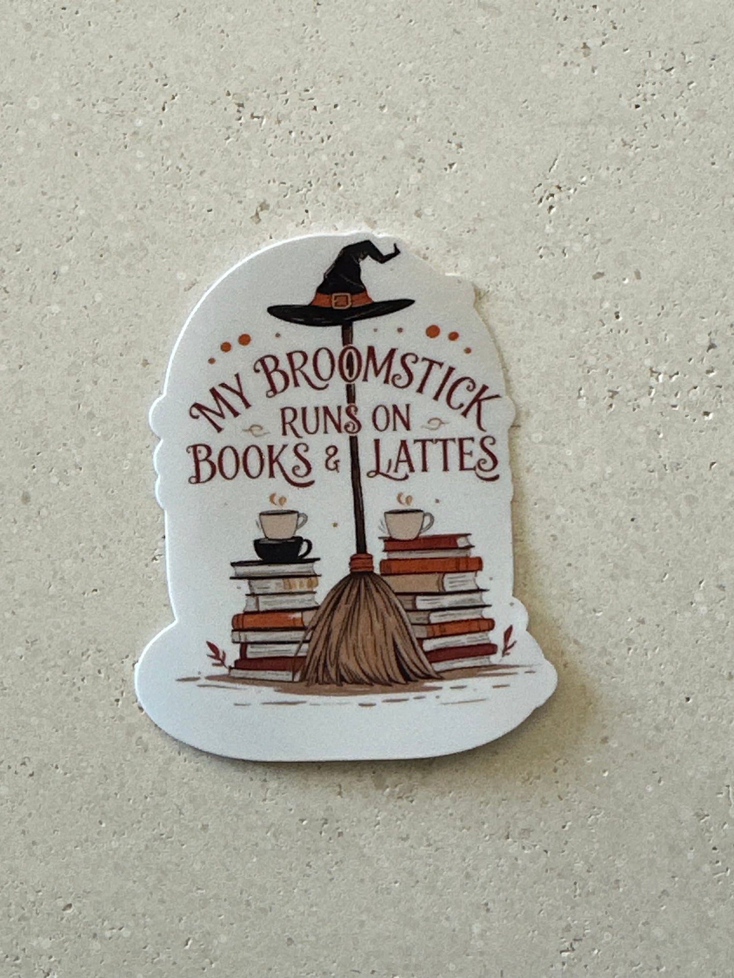 Books & Lattes - Sticker