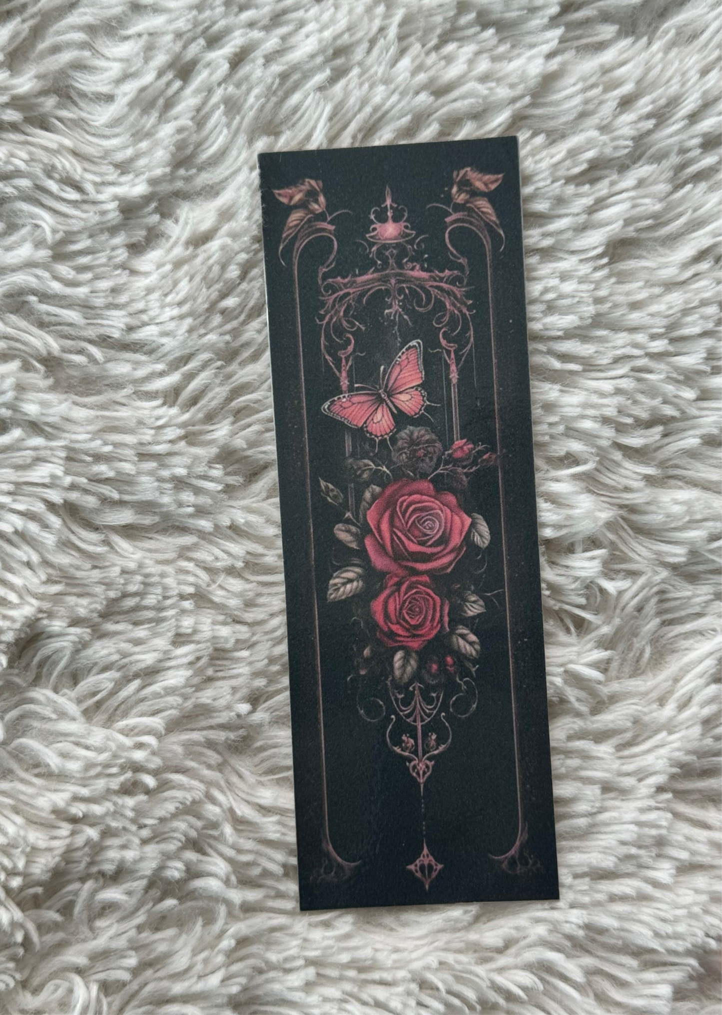 Butterflies & Roses - Bookmark (16)