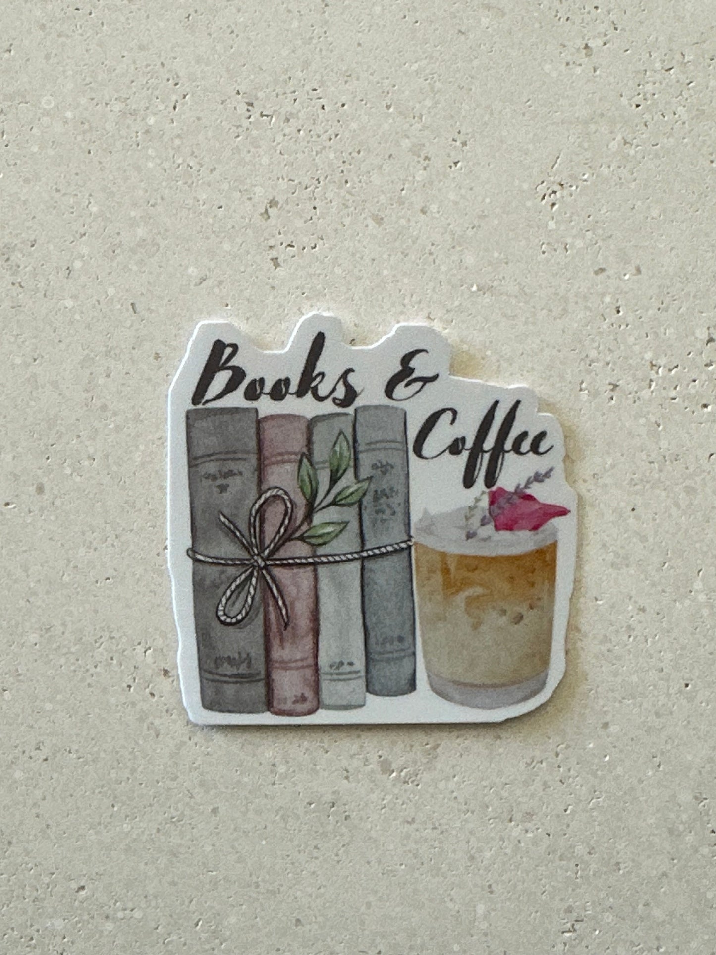 Books & Coffee - Sticker