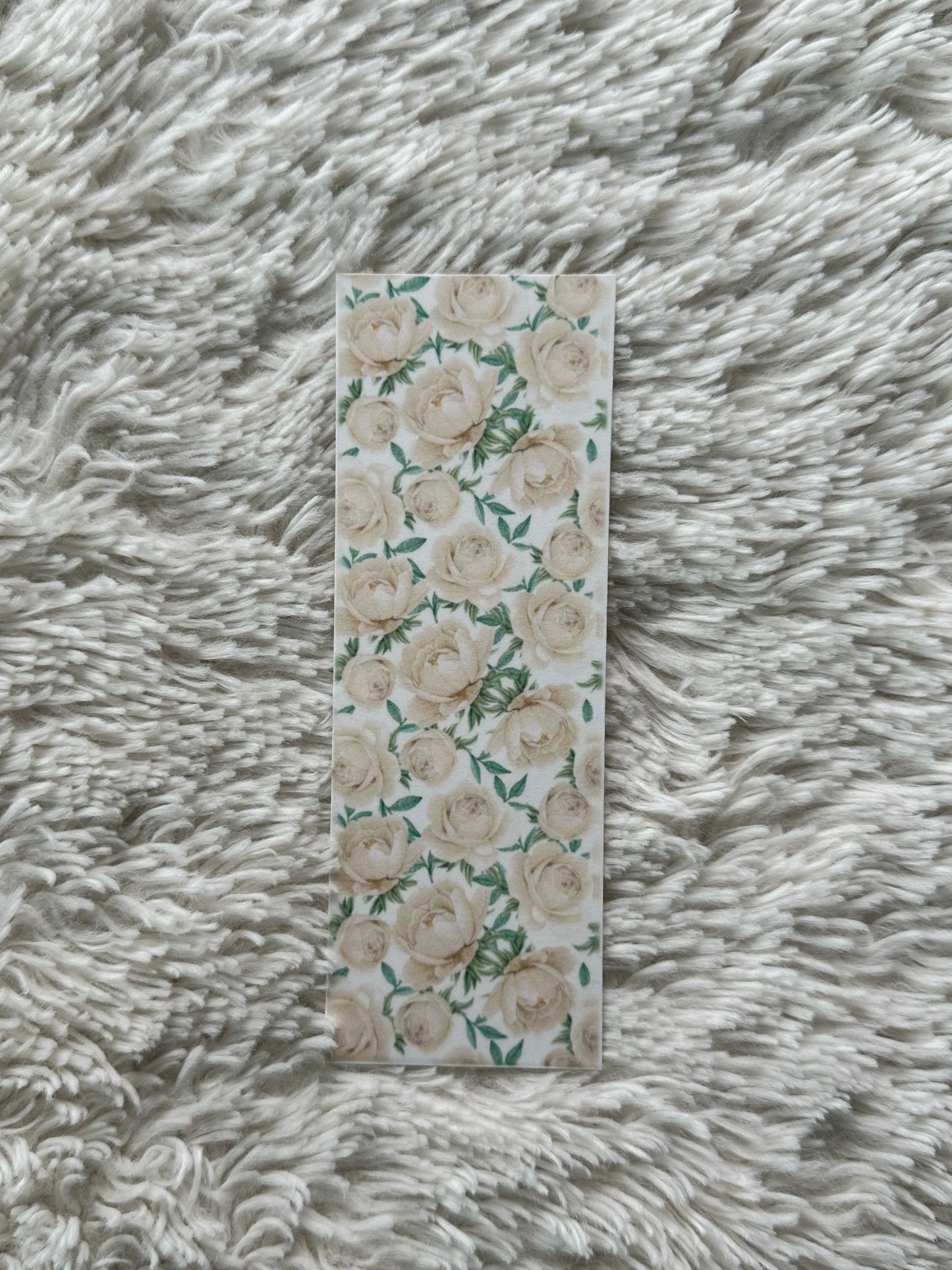 White Roses - Bookmark