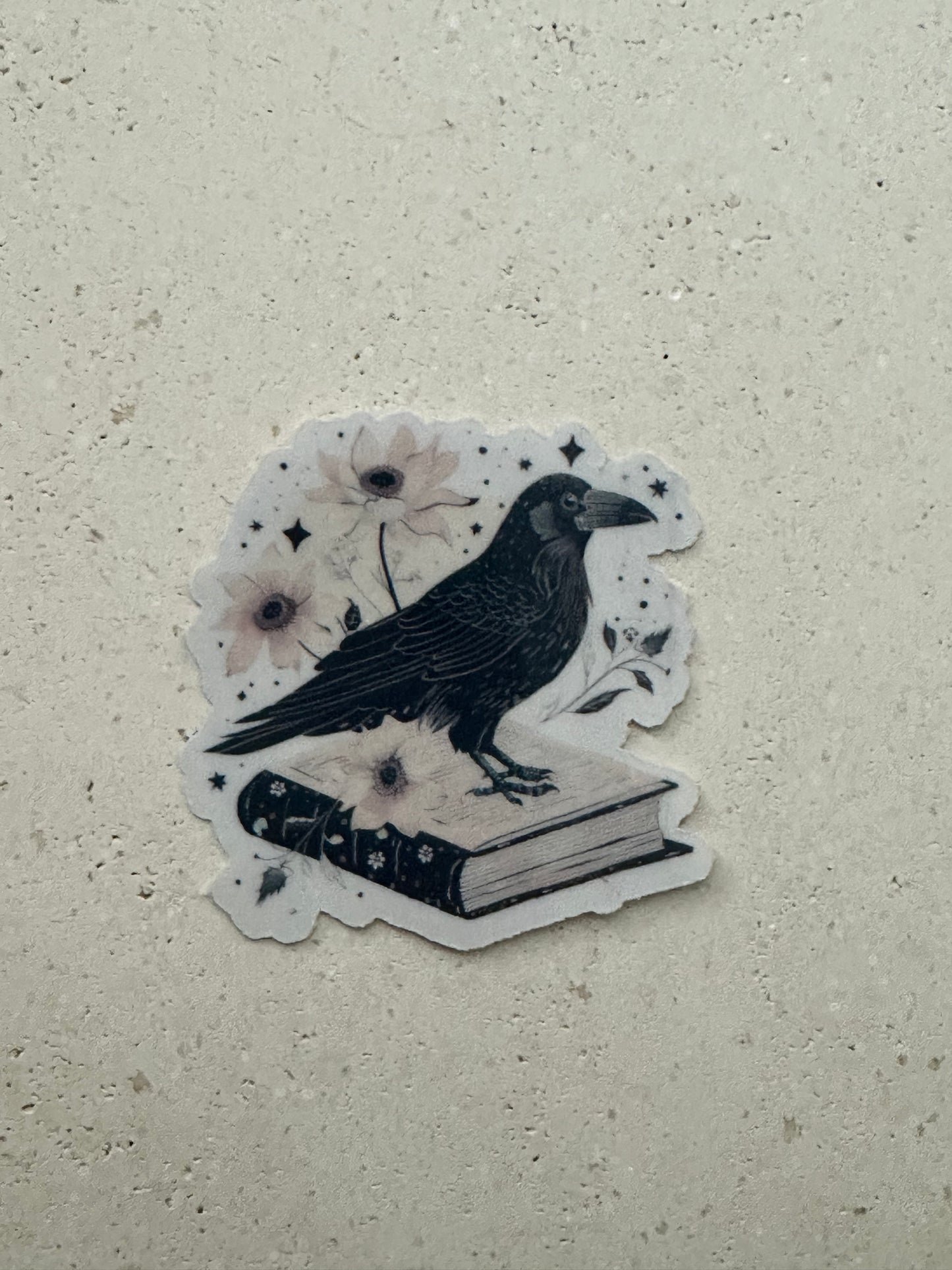 Bookish Raven - Sticker