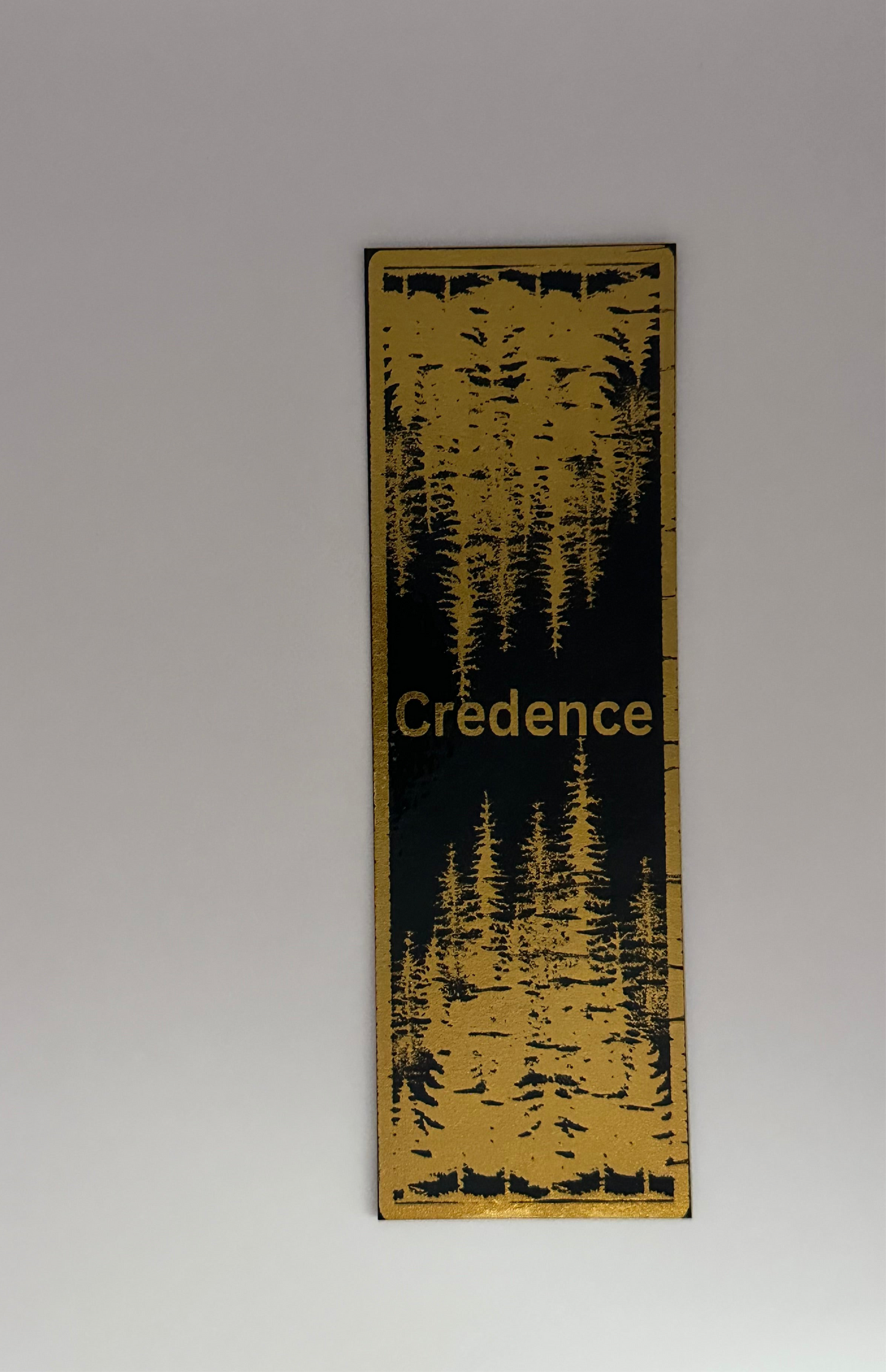 Credence - Foil Bookmark - (Gold)
