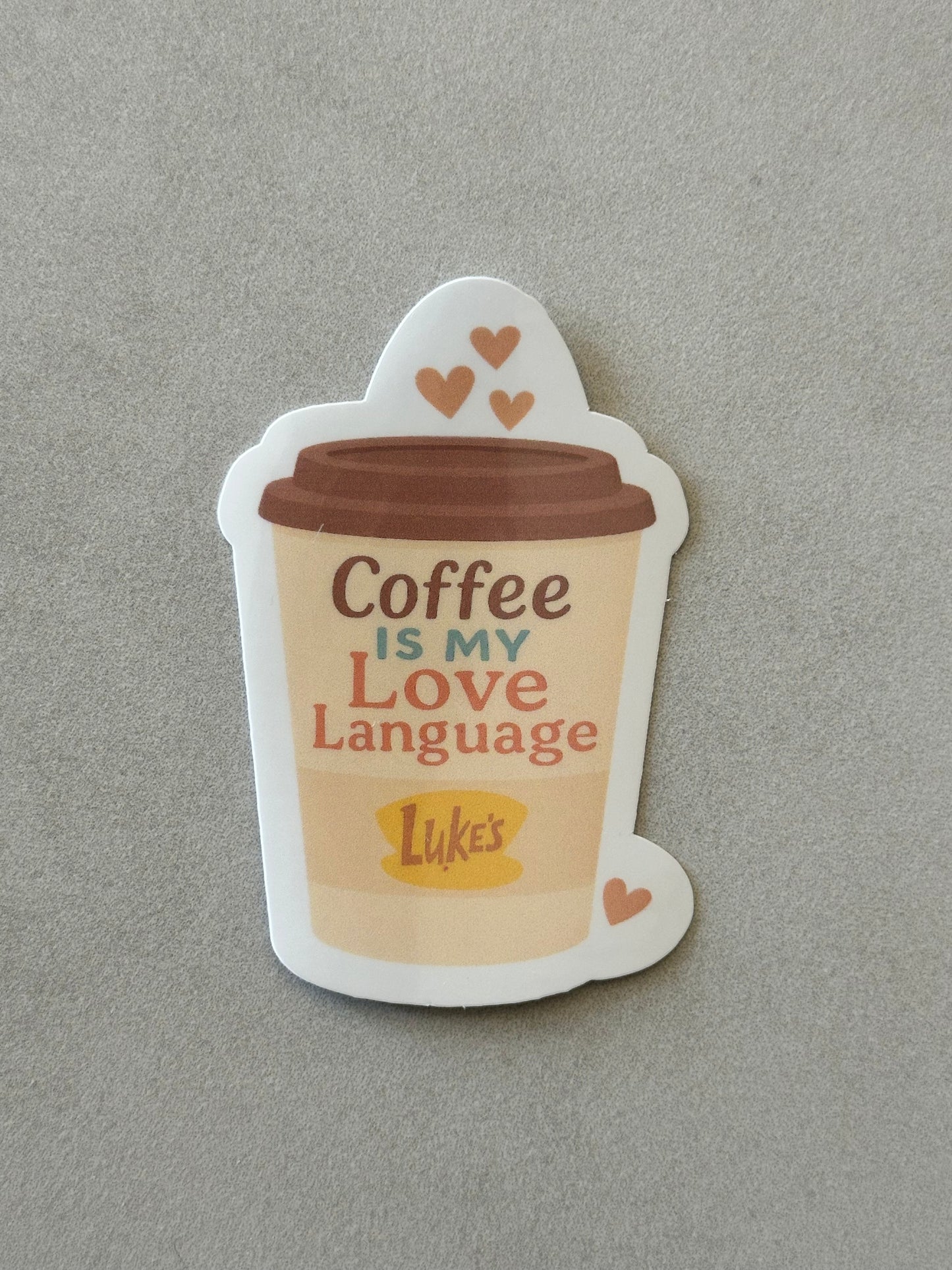 Coffee Is My Love Language - GG - Sticker