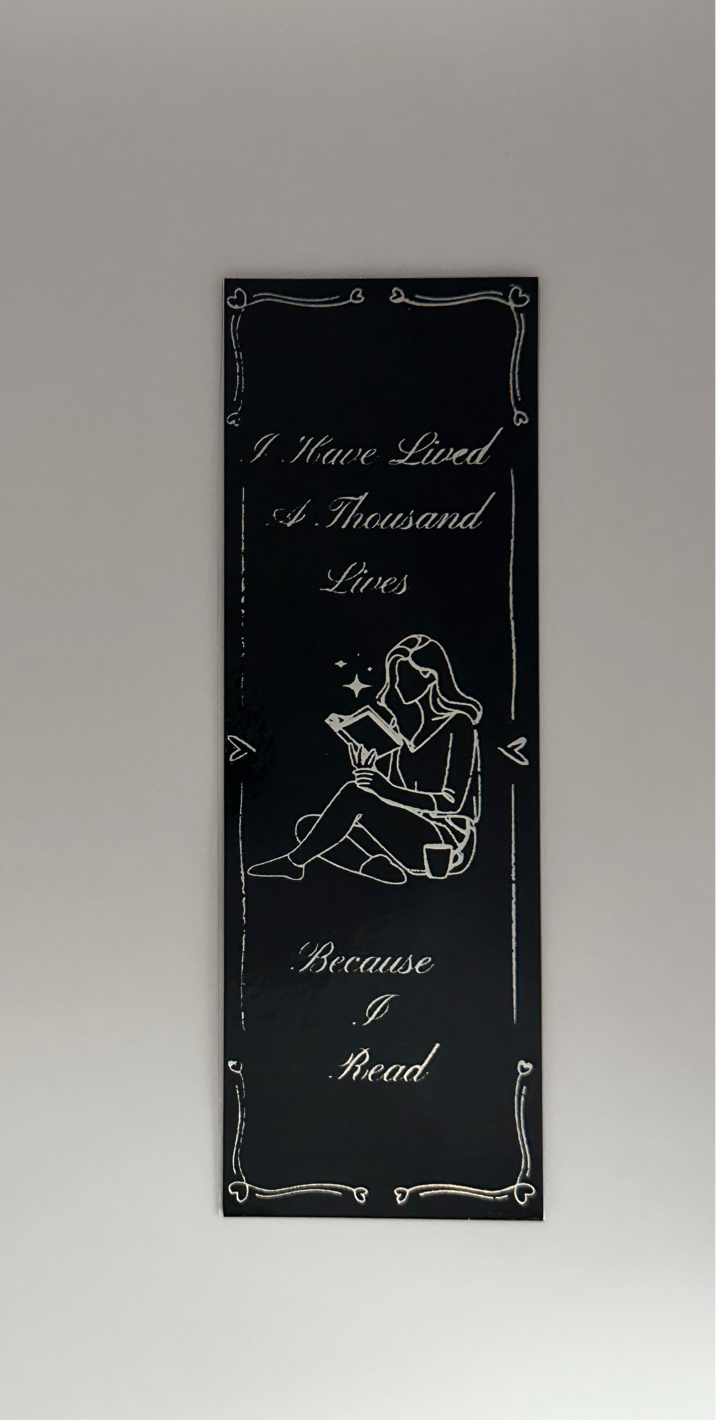 I Have Lived - Foil Bookmark - (Silver Holographic)