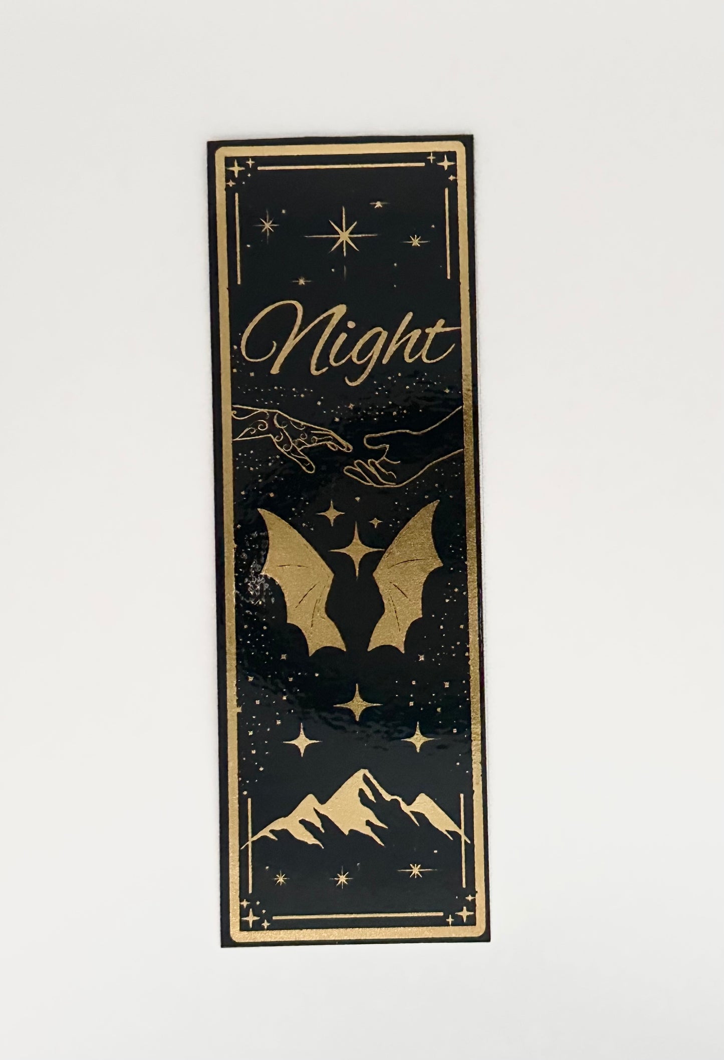 Night - Foil Bookmark - (Gold)