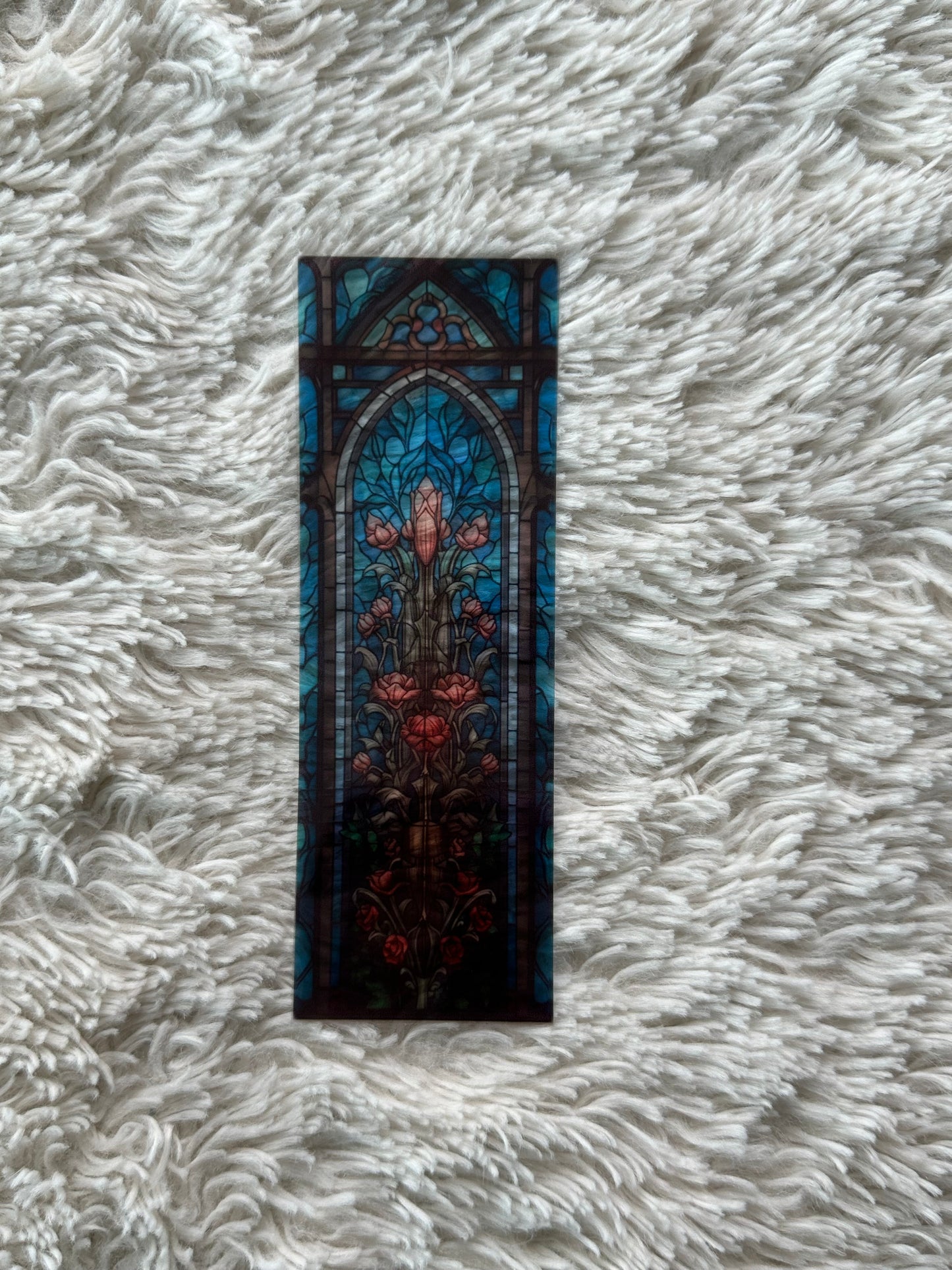 Stained Glass Style Window - Bookmark (1)