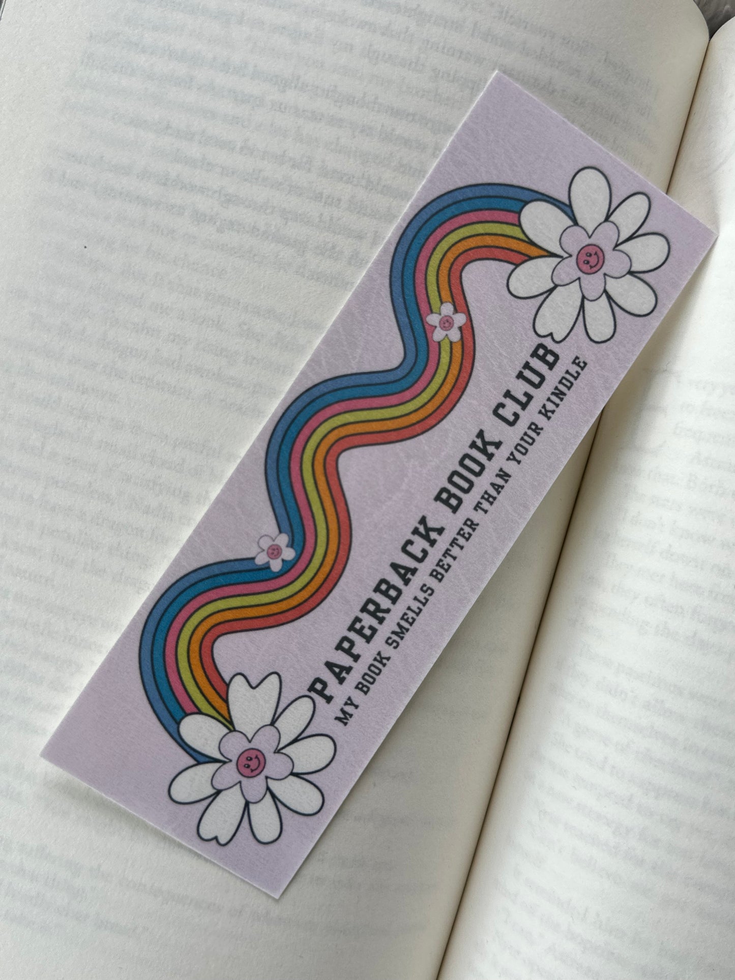 Retro Paperback Bookclub Bookmark Bundle - 4 Pack