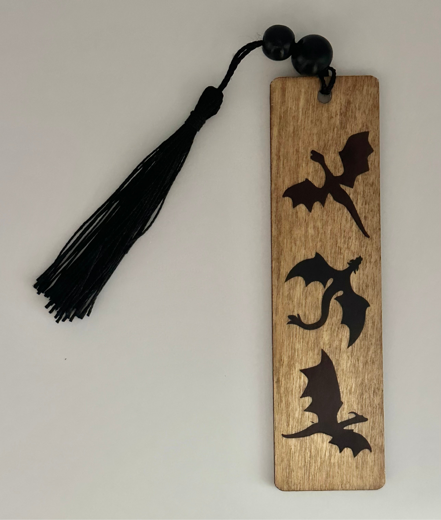 Dragons - Wood Bookmark - (Early American)