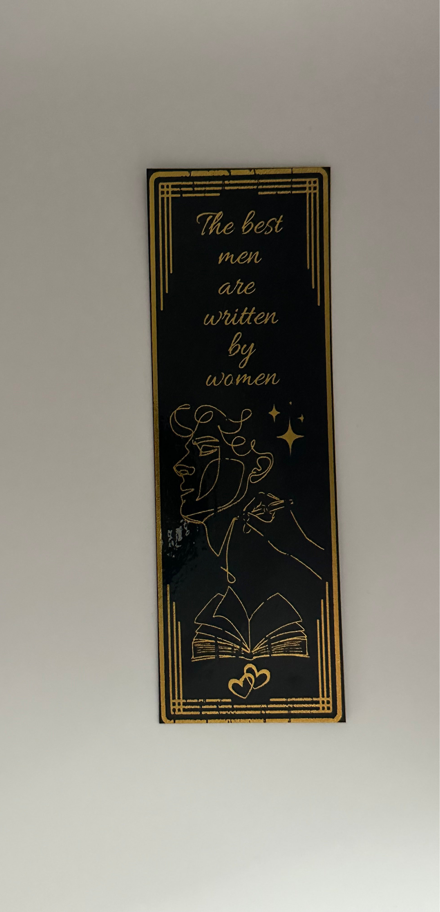 The Best Men Are… - Foil Bookmark - (Gold)