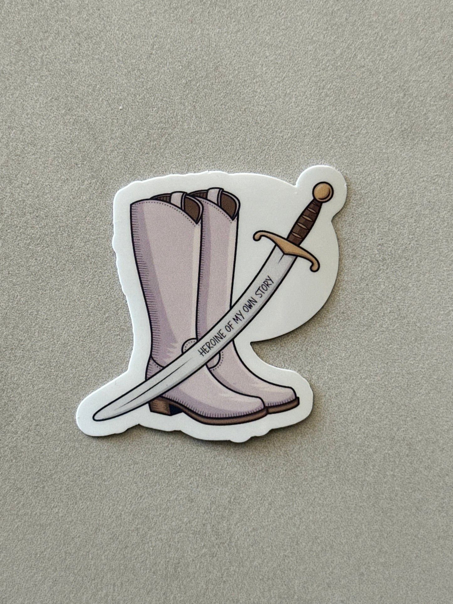 Heroine Of My Own Story - Sticker